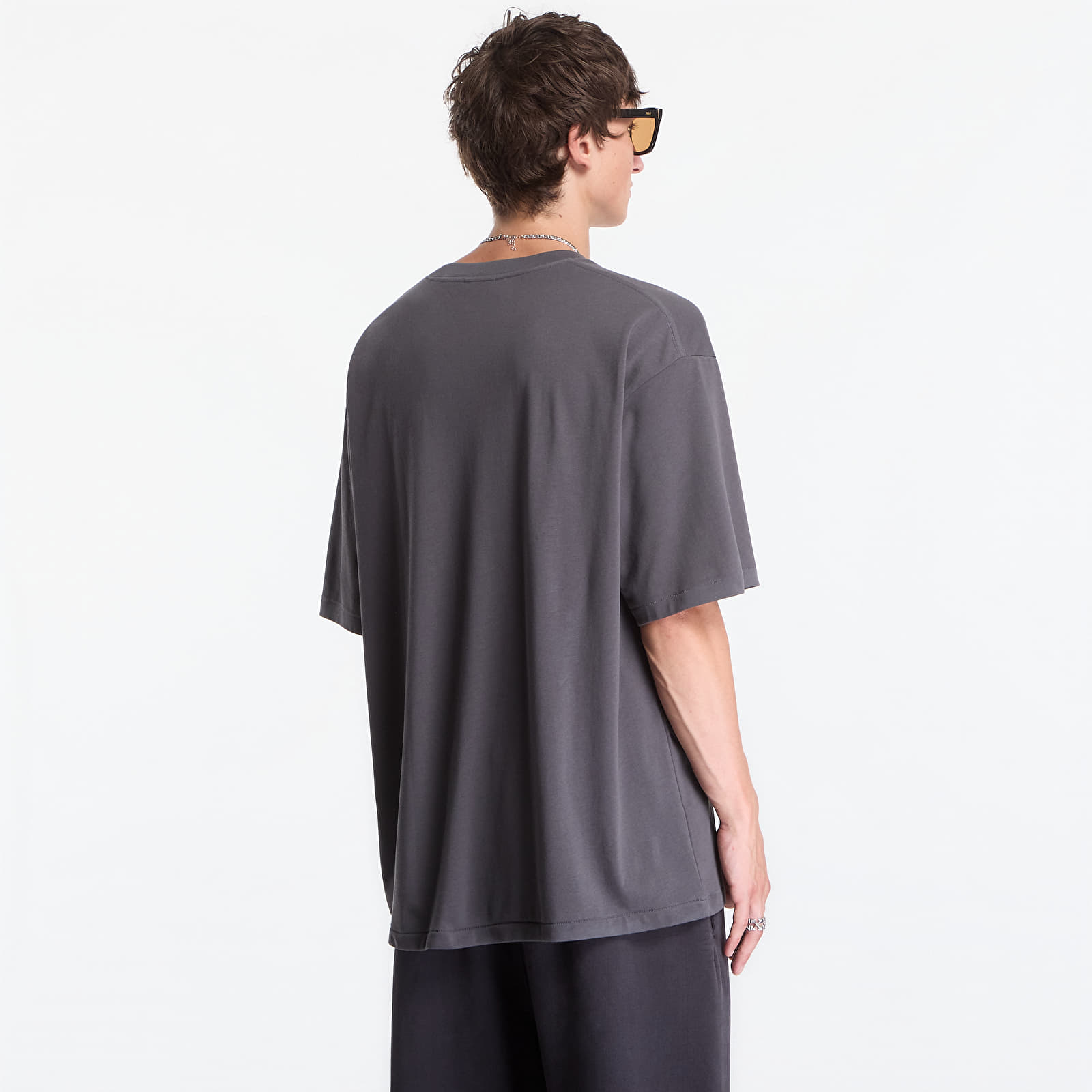 T-shirts A Bathing Ape Bape Logo Relaxed Fit Tee UNISEX Charcoal