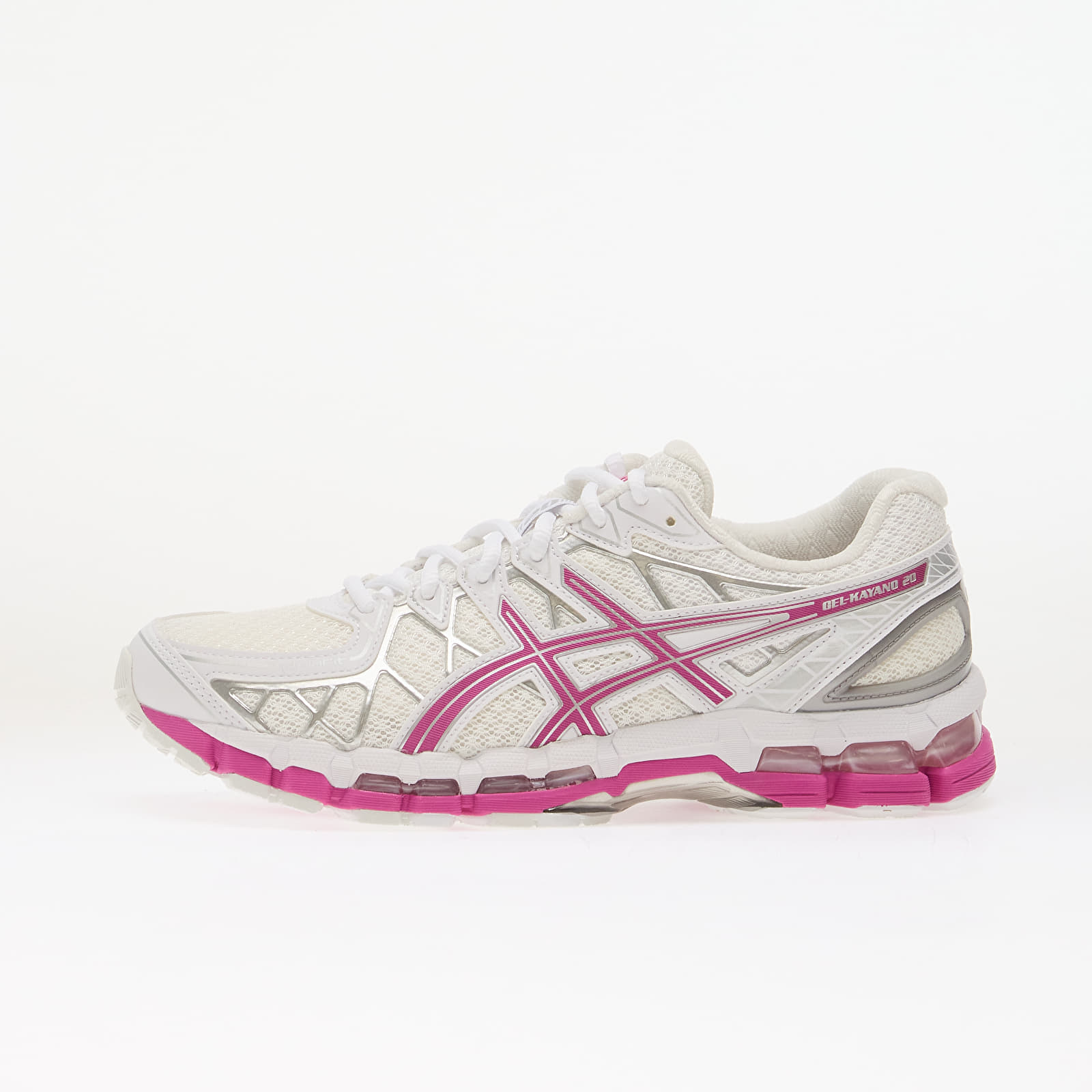 Мужская обувь Asics GEL-Kayano 20 White/ Raspberry