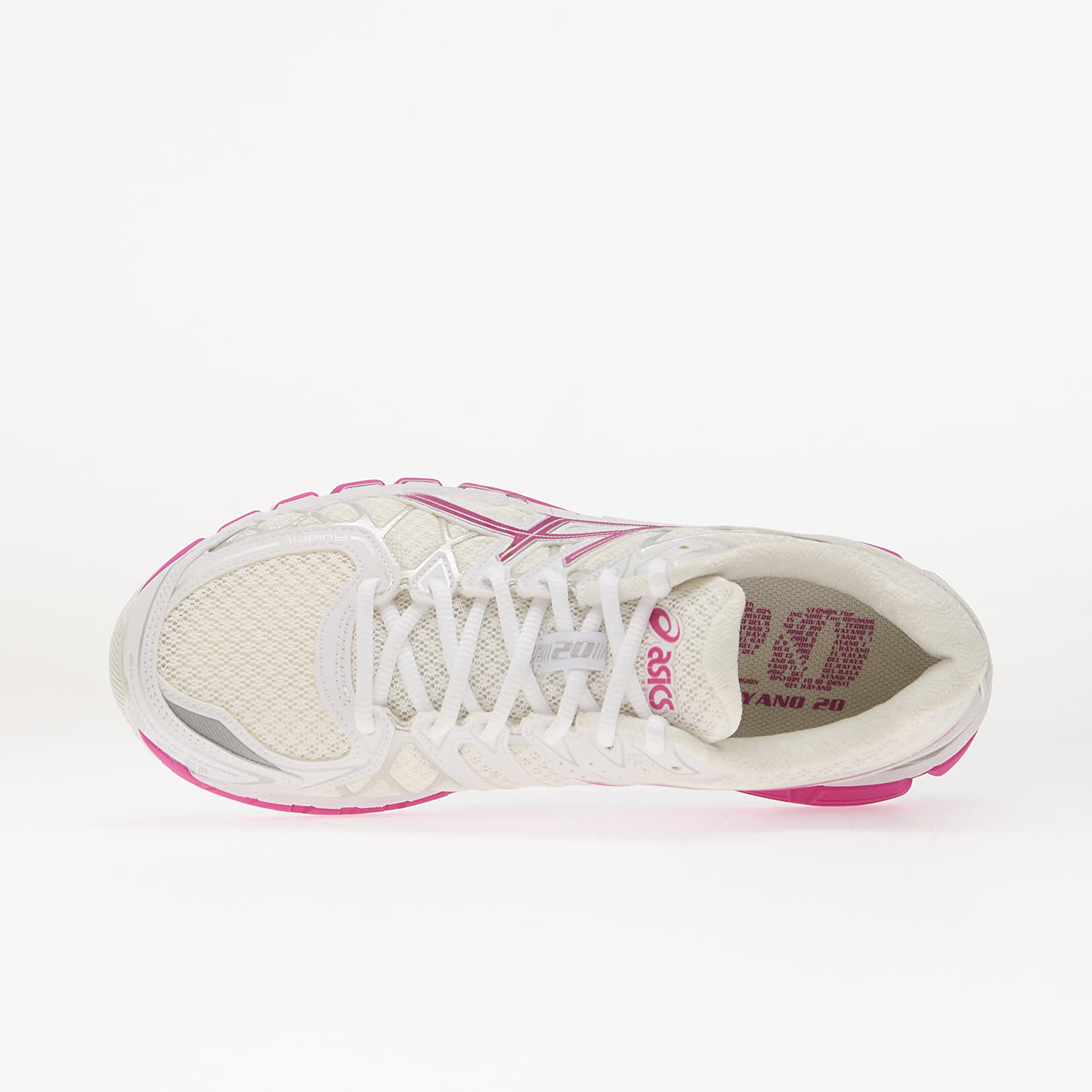 Мужская обувь Asics GEL-Kayano 20 White/ Raspberry