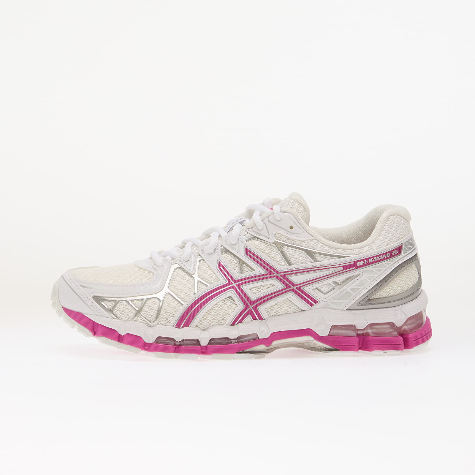 Мужская обувь Asics GEL-Kayano 20 White/ Raspberry