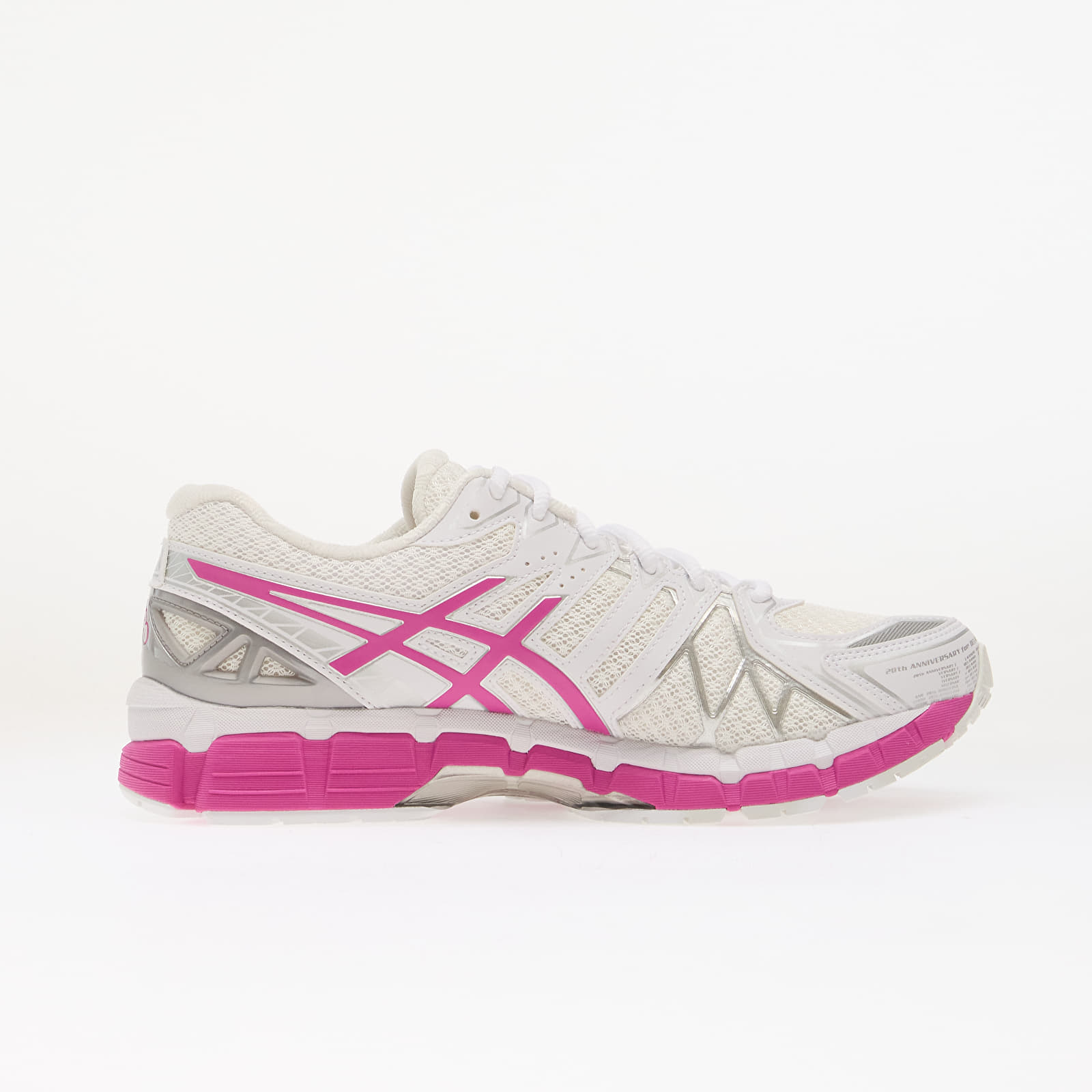 Мужская обувь Asics GEL-Kayano 20 White/ Raspberry