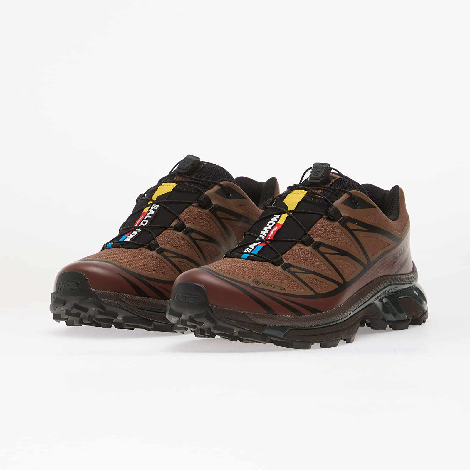 Chaussures et baskets homme Salomon XT-6 GTX Mustang/ Bitter Chocolate/ Green Gables