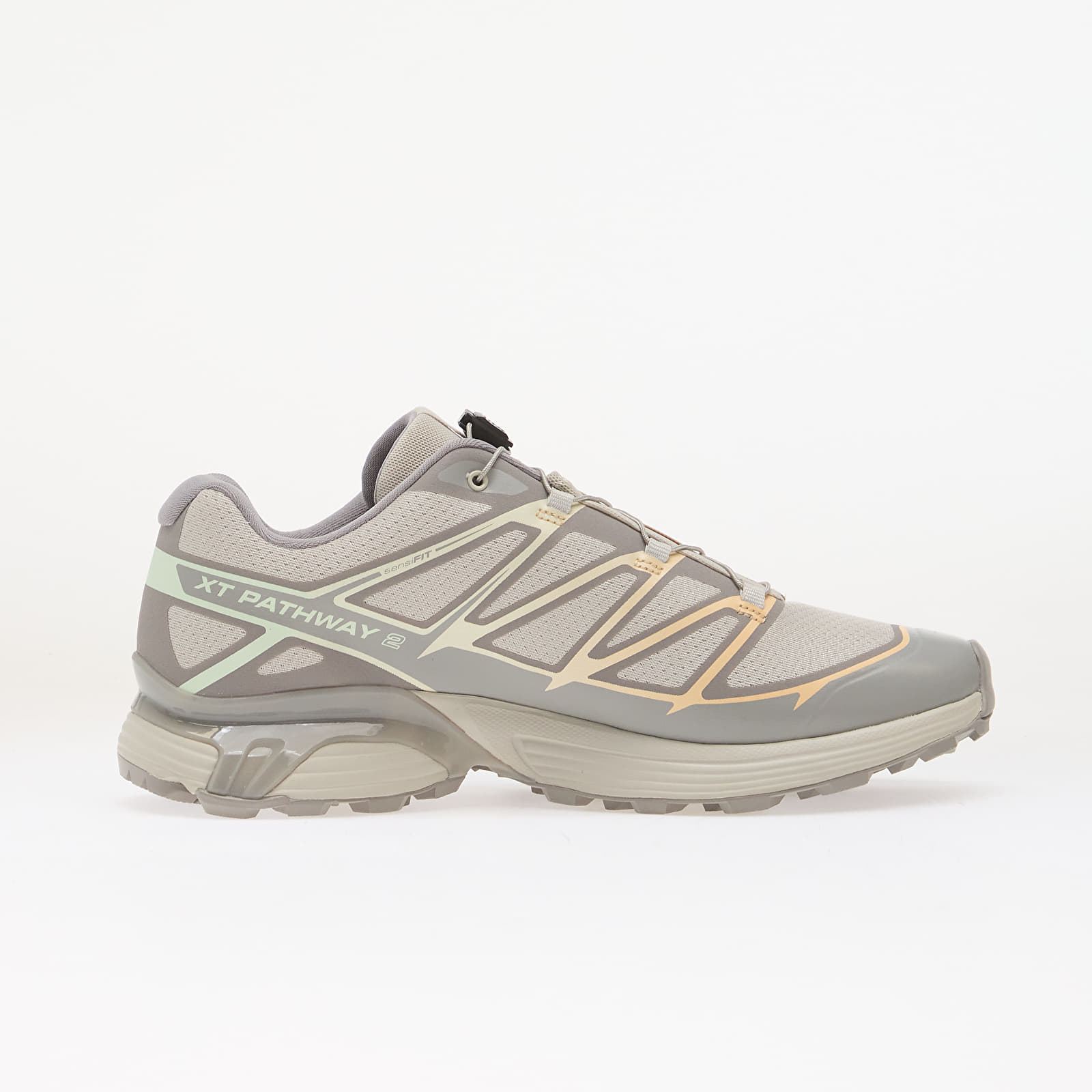 Women's shoes Salomon XT-PATHWAY 2 Lunar Rock/ Clearly Aqua/ Almond Cream