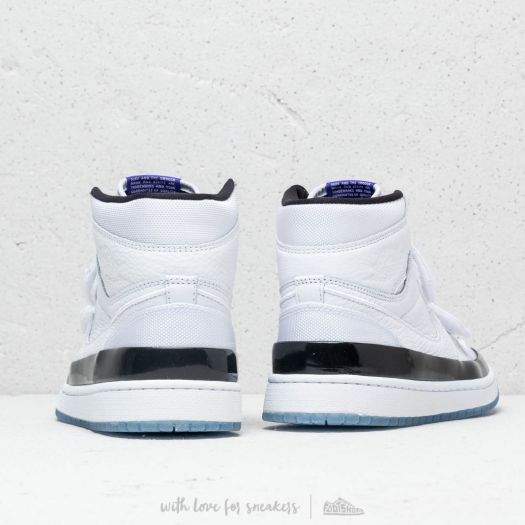 Men s shoes Air Jordan 1 Retro High Double Strap White Dark Concord Black Footshop