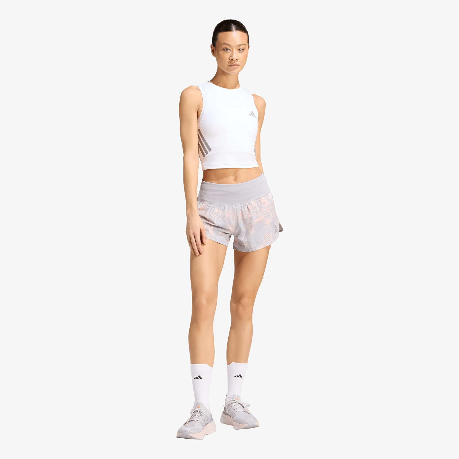 Shorts adidas Adi365 Running Animal Print Iconic Shorts Grey One/ Semi Frozen Turbo/ Glory Grey