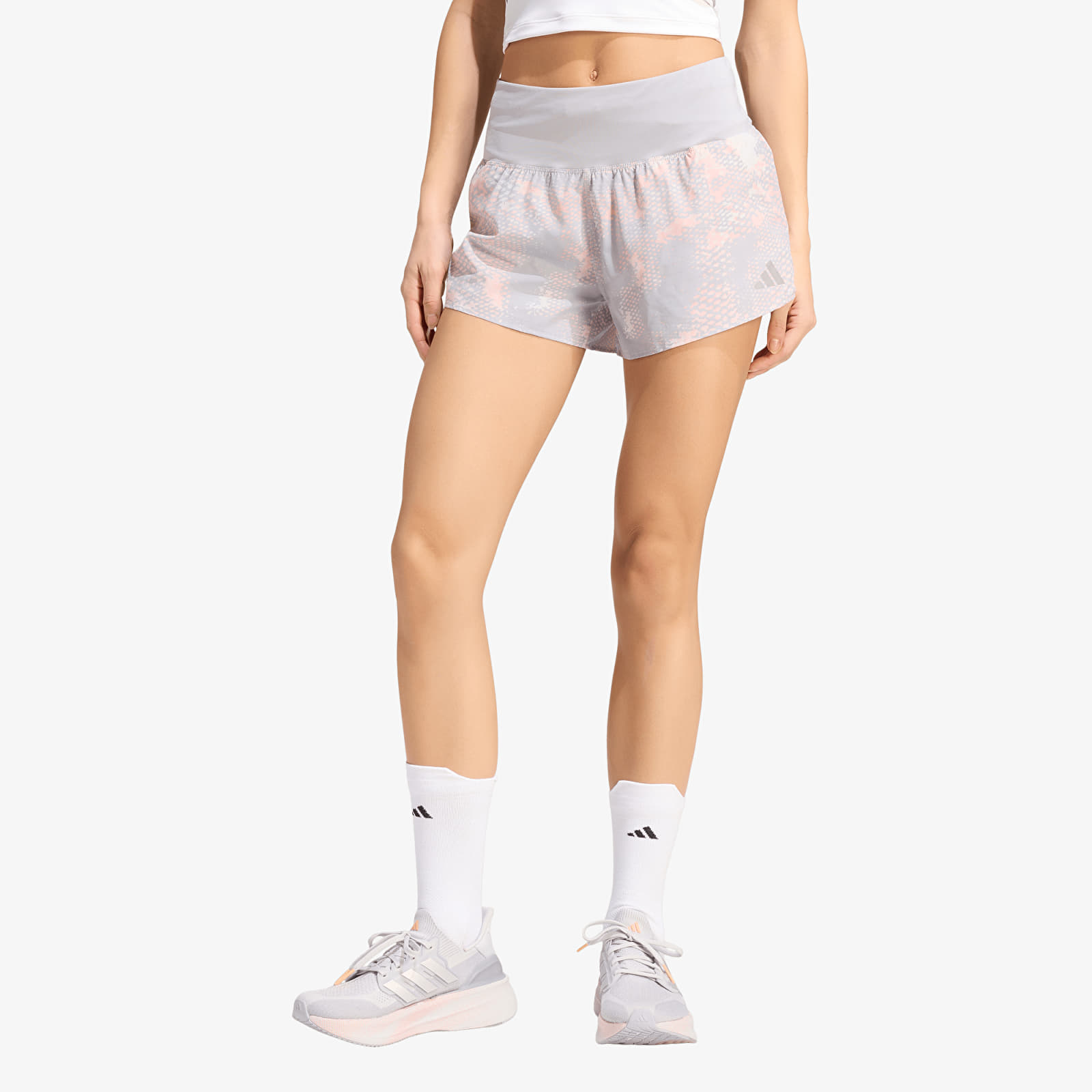 Shorts adidas Adi365 Running Animal Print Iconic Shorts Grey One/ Semi Frozen Turbo/ Glory Grey