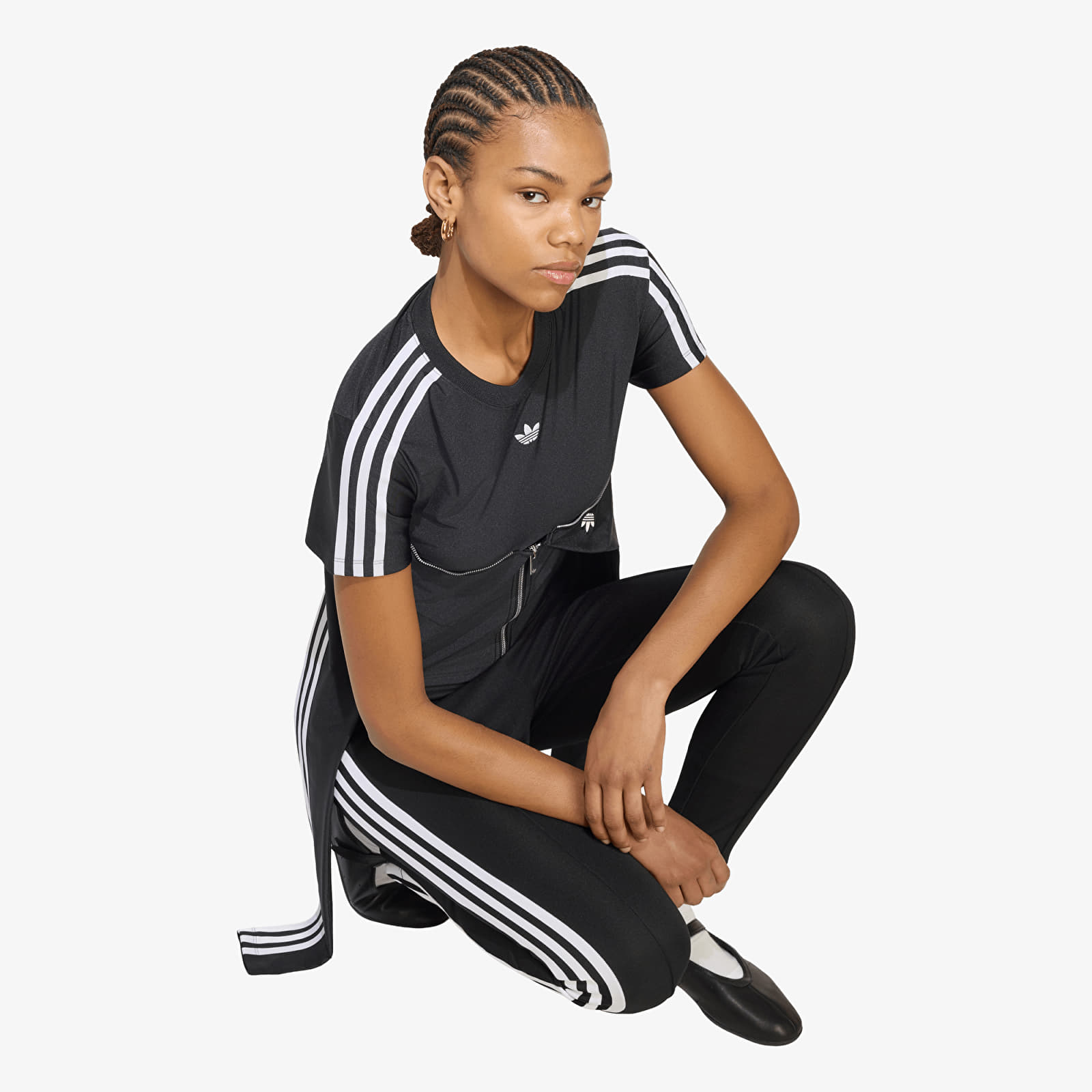 Футболки adidas Corset Tee Black