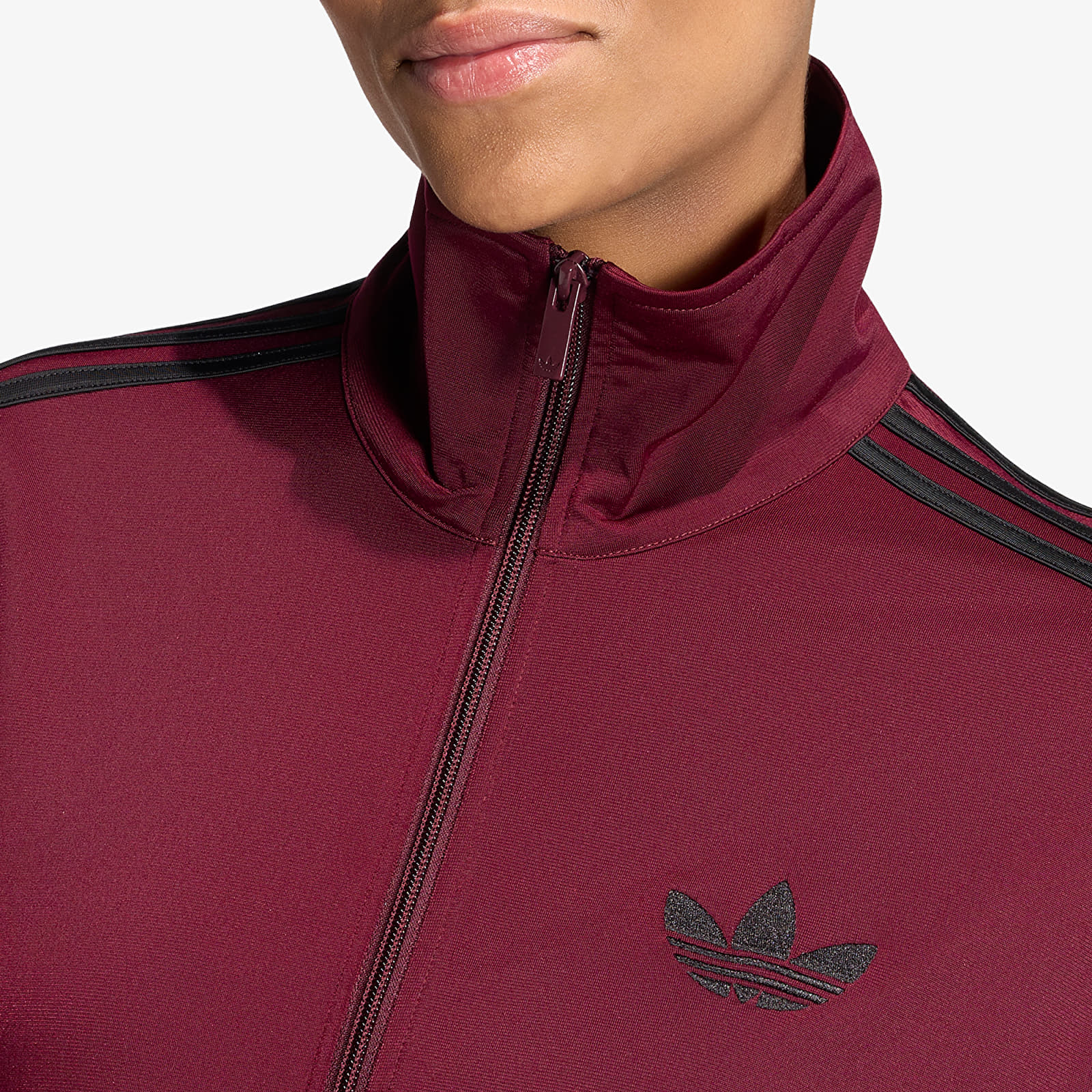 Jacken adidas Firebird Track Top Loose Maroon/ Black