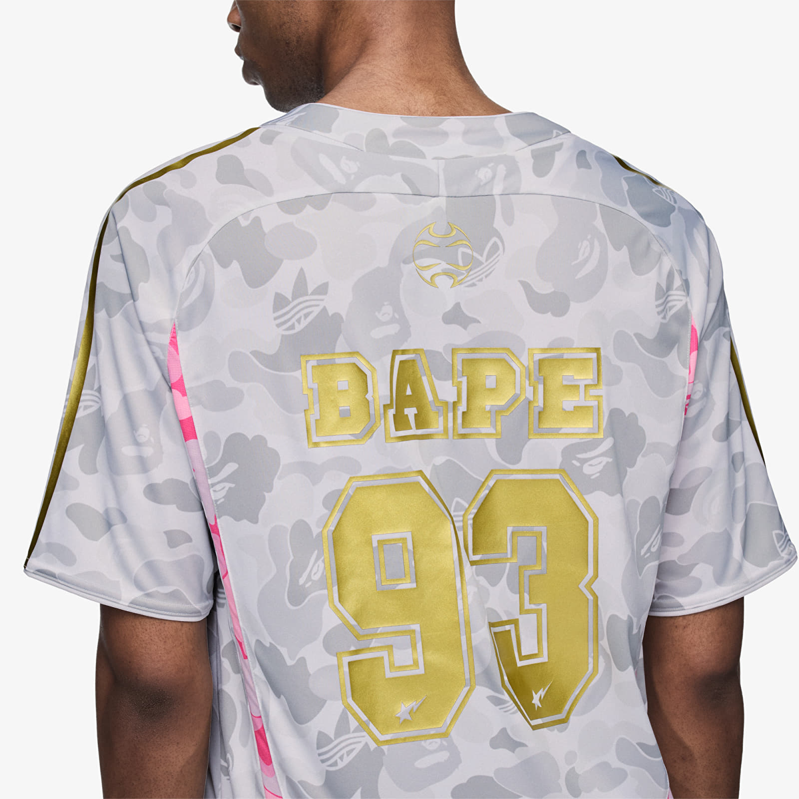 T-shirts adidas x BAPE Teamgeist Tee A White