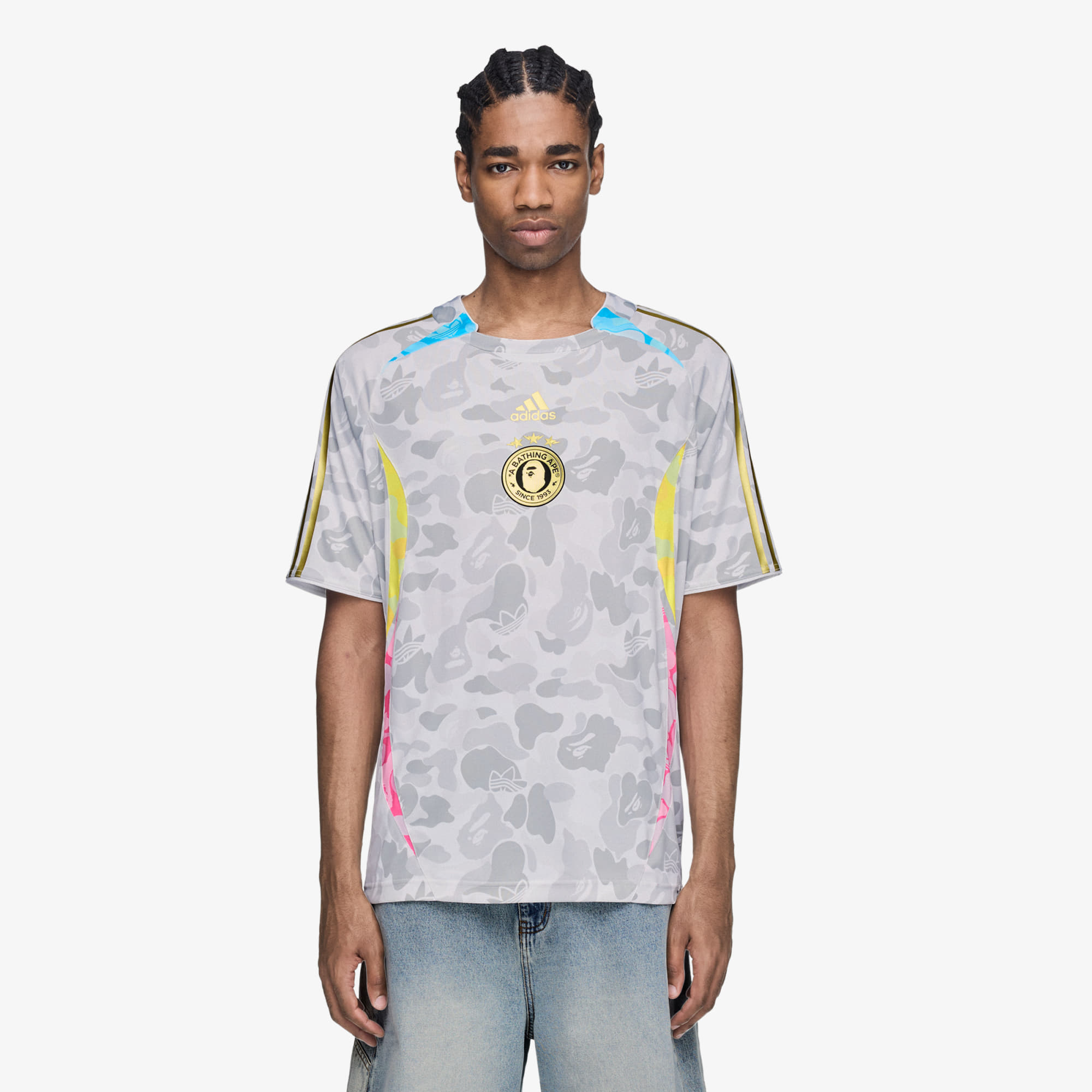 T-shirt adidas x BAPE Teamgeist Tee A White XL