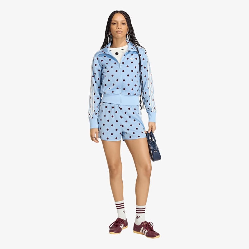 Jackets adidas Satin Polka Dots Tt Track Top Clear Sky (KV1167
