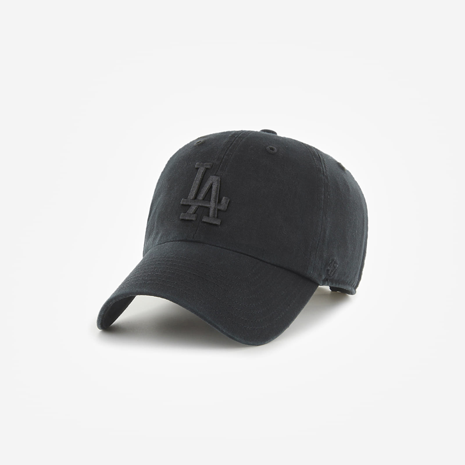 Casquettes pour hommes '47 Brand MLB Clean Up Tonal Los Angeles Dodgers Black
