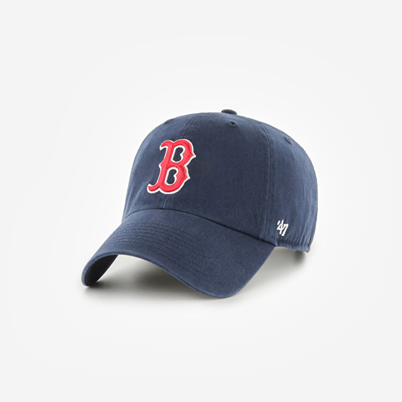 Casquette '47 Brand MLB Clean Up Boston Red Sox Blue