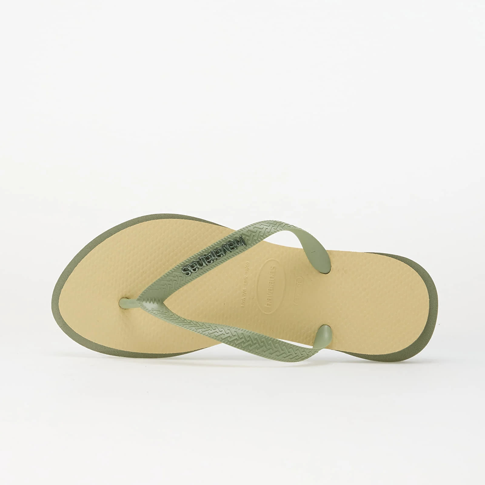 Women's shoes Havaianas Top Point Fusion Smoke Green/ Buttercream