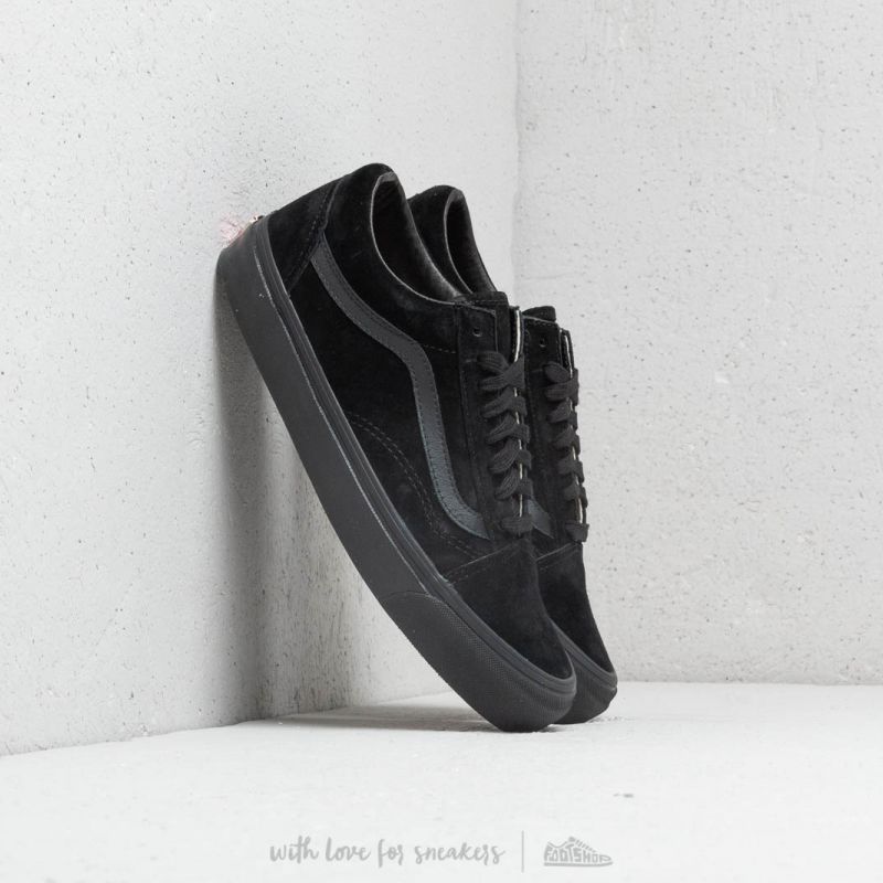 スニーカー VANS/OG OLD SKOOL LX/LEATHER/SUEDE/BLK9 Vans OG Old Skool LX (Leather/ Suede) Black | Footshop