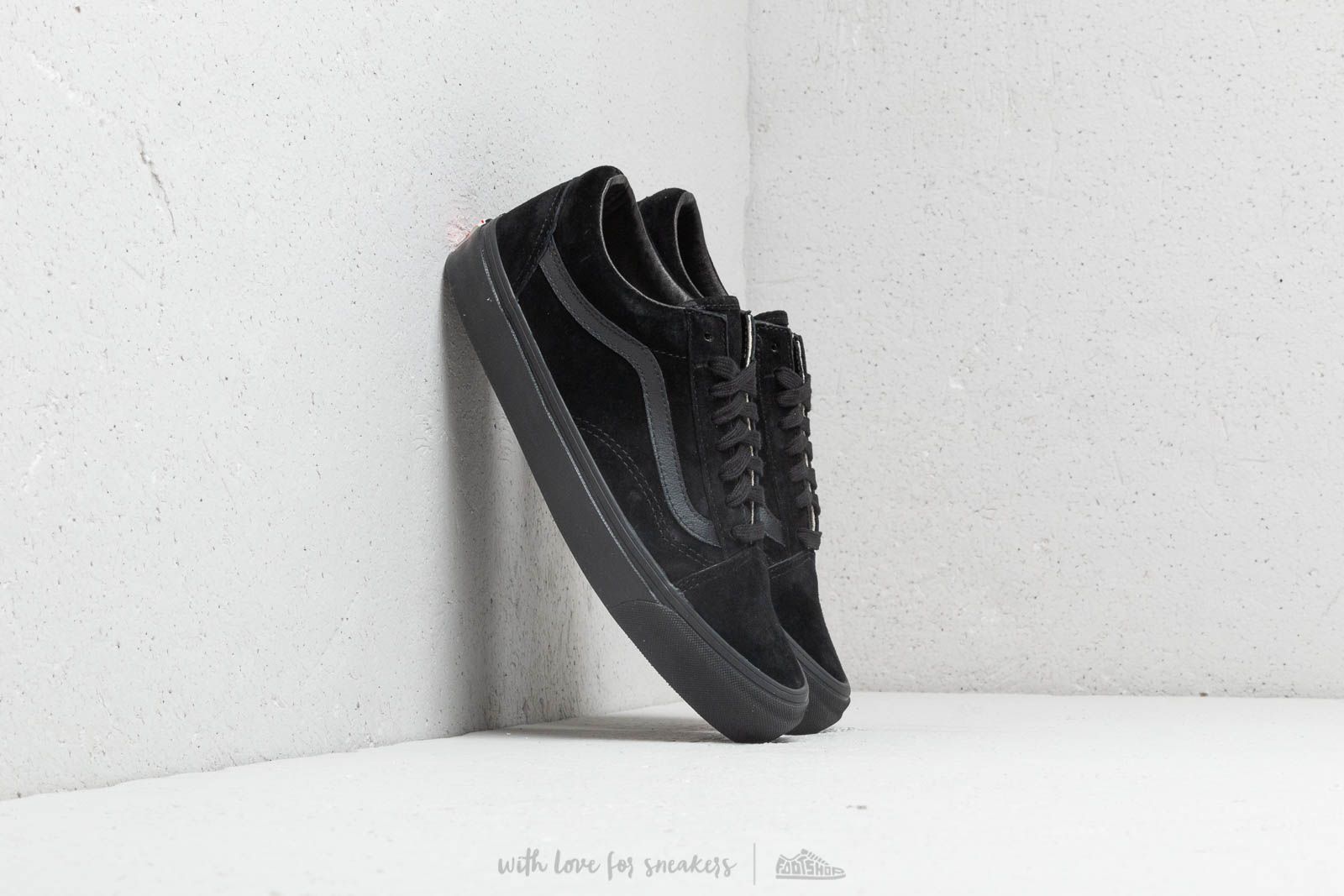 Pánske tenisky a topánky Vans OG Old Skool LX (Leather/ Suede) Black