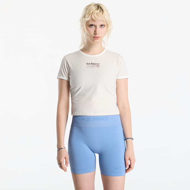 T-shirt New Balance Trackside Ringer T-Shirt Linen Heather