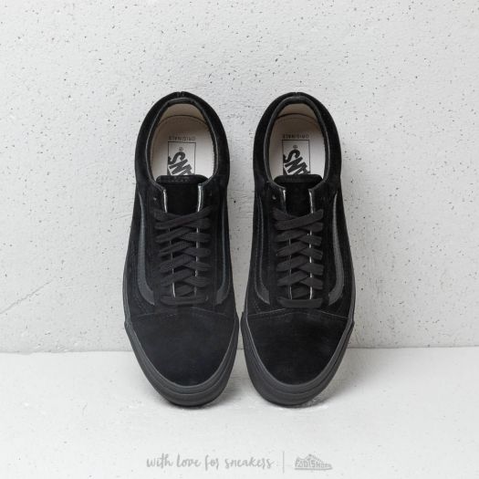 Pánské tenisky a boty Vans OG Old Skool LX (Leather/ Suede) Black | Footshop
