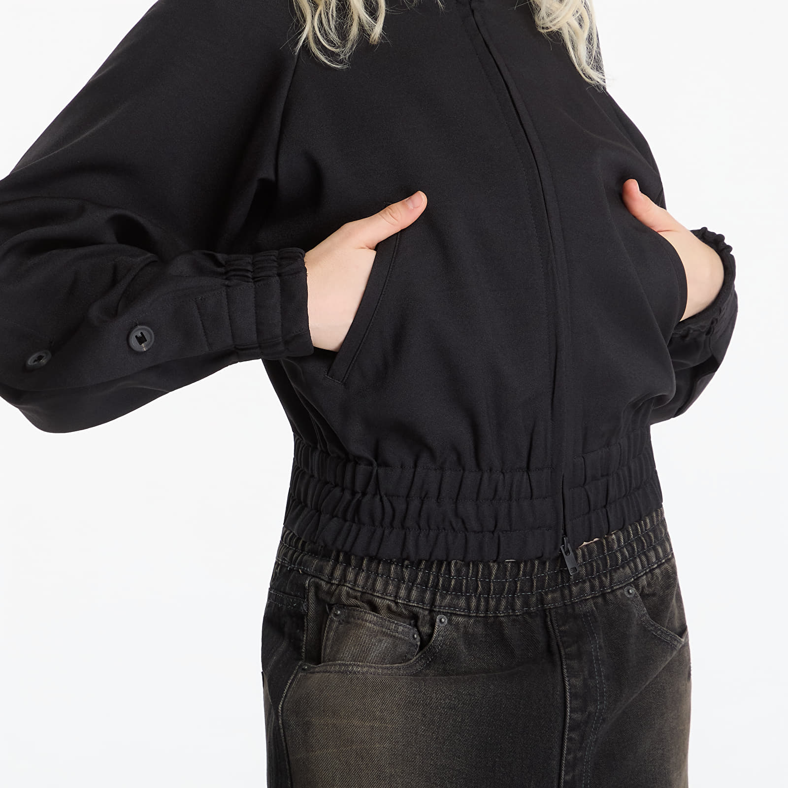Vestes pour femmes Y-3 Sport Uniform Adaptive Track Top Black