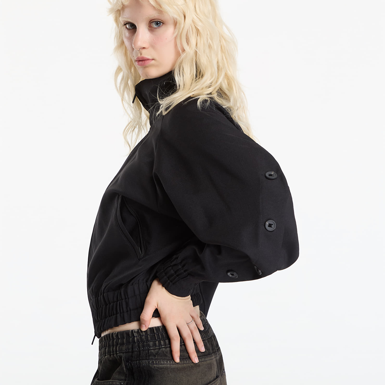 Vestes pour femmes Y-3 Sport Uniform Adaptive Track Top Black