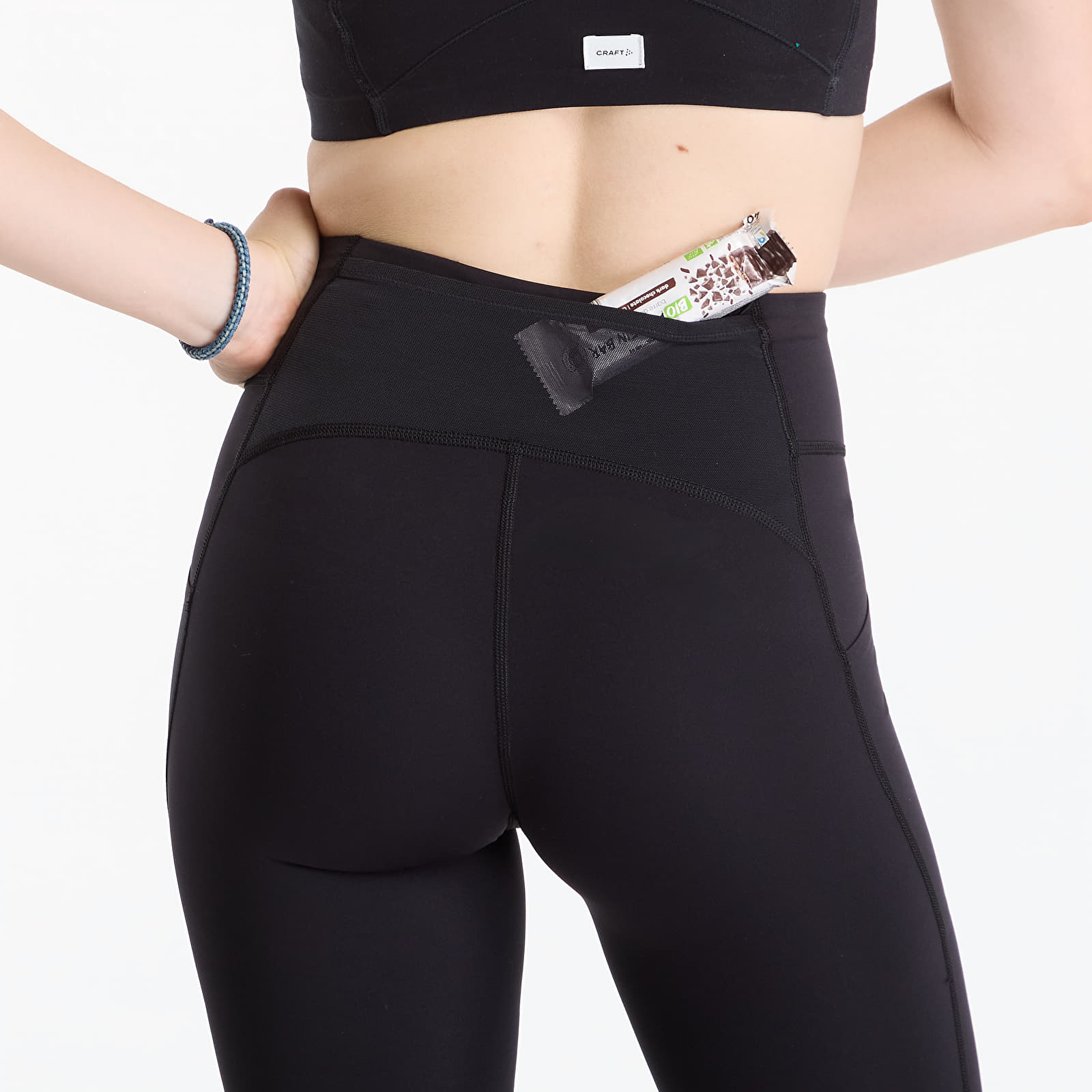 Leggings On Performance Tights Black