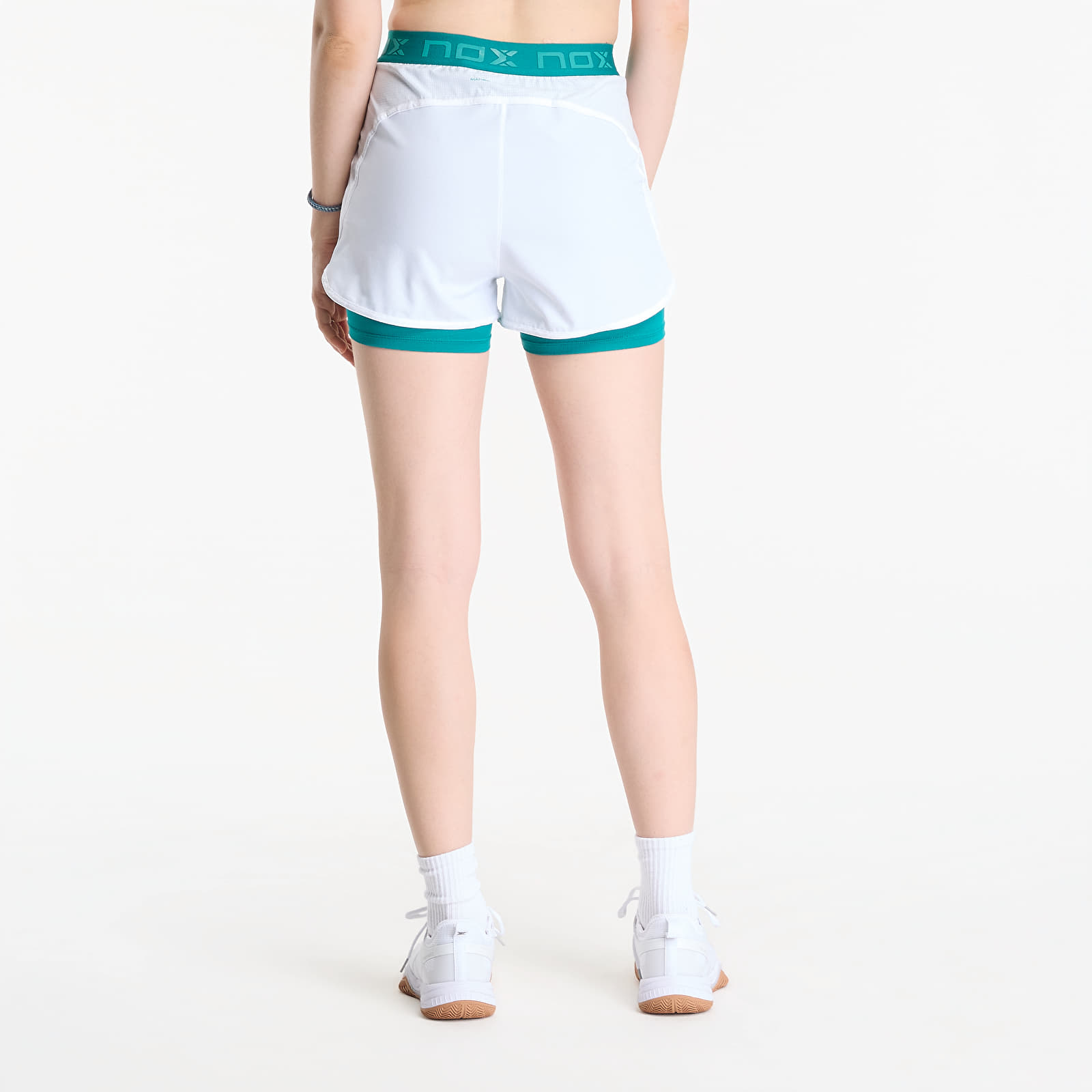 Шорти Nox Pro Shorts White/ Ivy Green