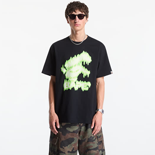 A Bathing Ape Noisy Bape Logo Tee UNISEX Black