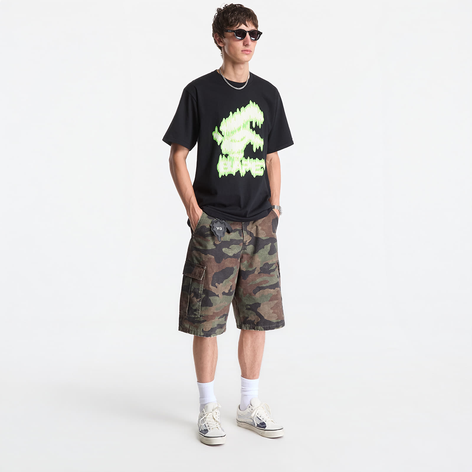T-shirts  A Bathing Ape Noisy Bape Logo Tee UNISEX Black