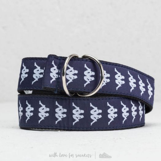 Ceintures Kappa 222 Banda Belt Blue White Footshop