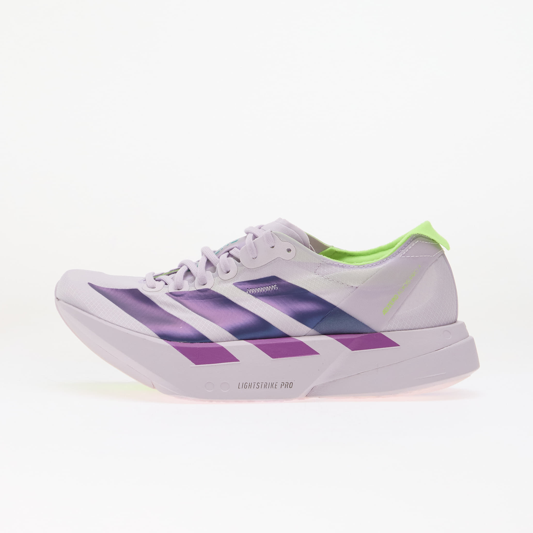 Sneakers adidas ADIZERO Adios Pro 4 Running Purple Tint/ Solar Purple/ Signal Green UK 5