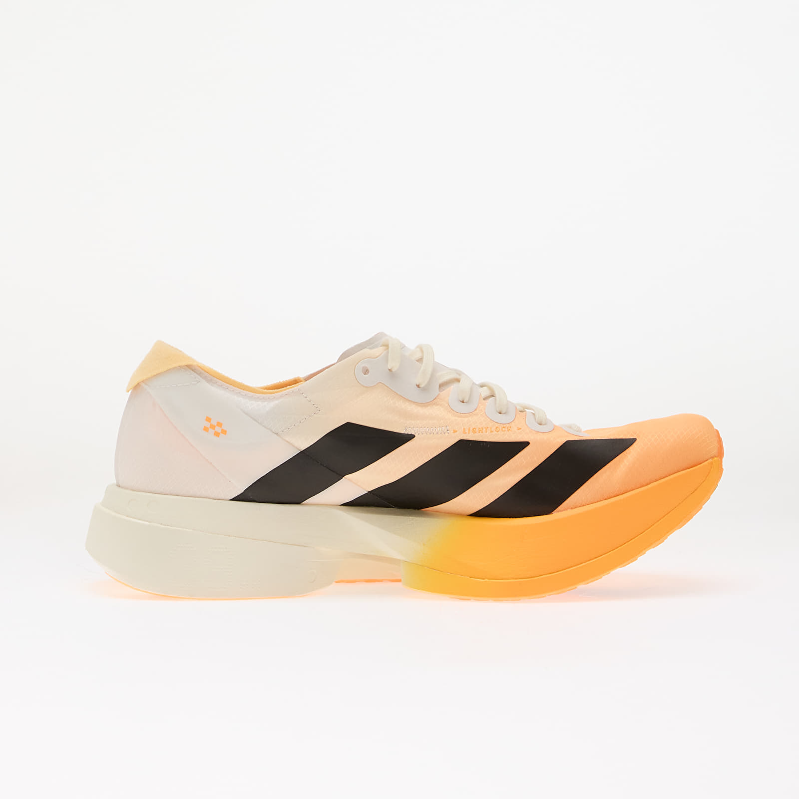 Men's shoes adidas ADIZERO Adios Pro 4 Running Lucid Tangerine/ Core Black/ Crystal White