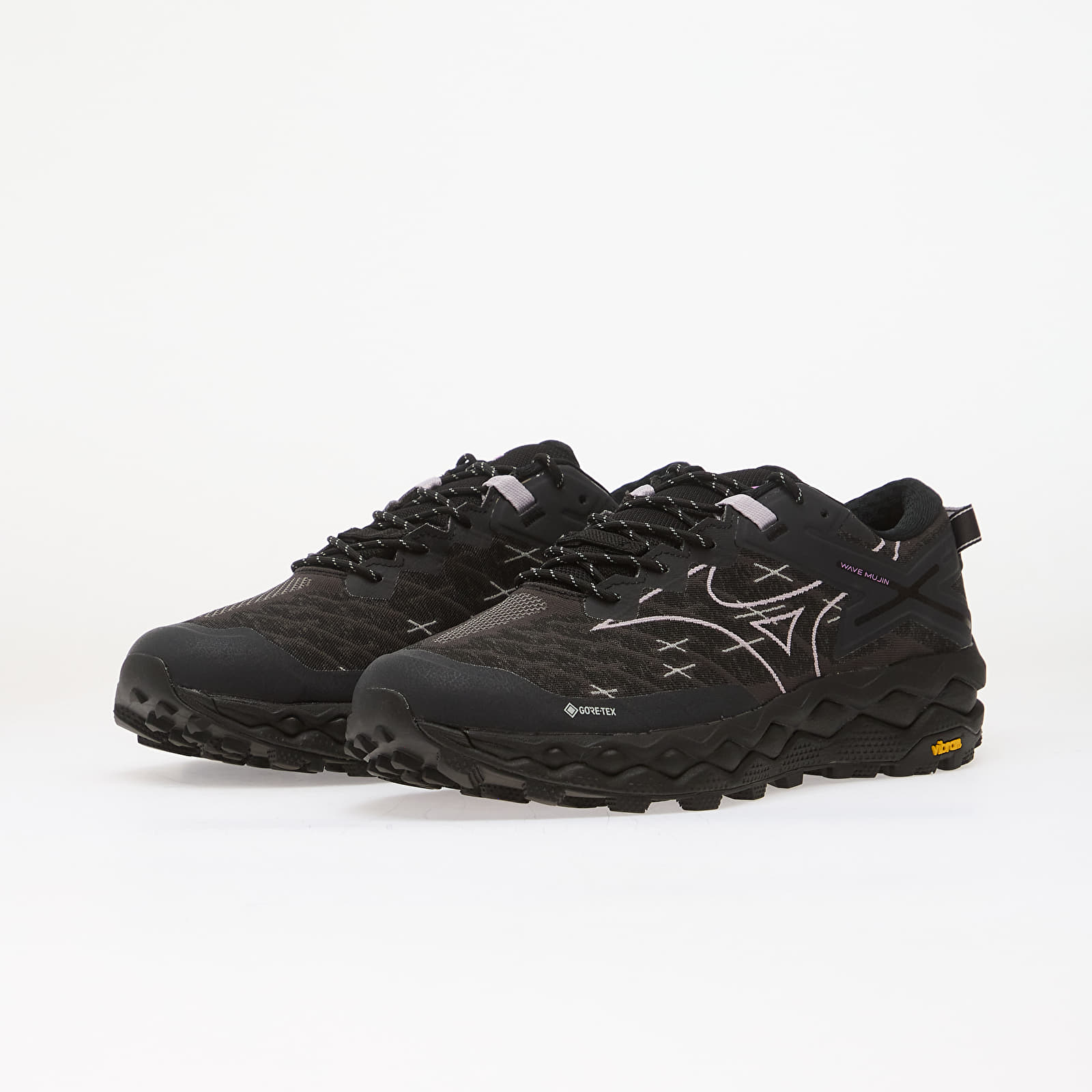 Mizuno Wave Mujin LS GTX Black/ Iris/ Spring Crocus | Footshop