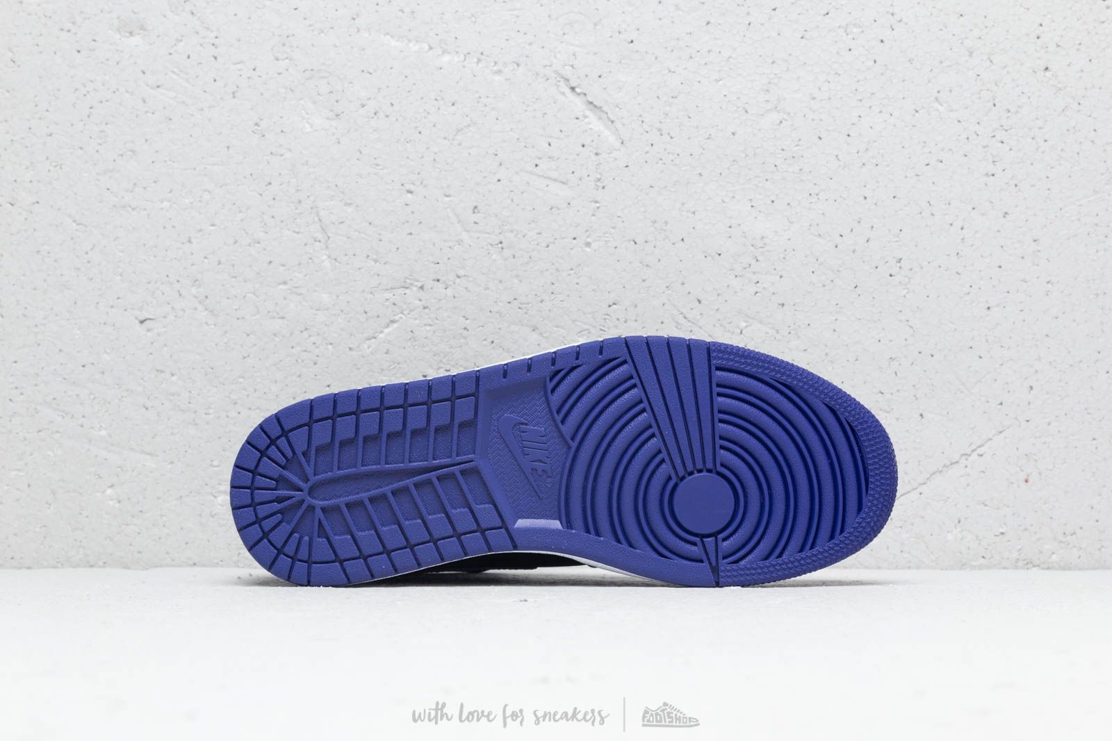 Men's shoes Air Jordan 1 Mid Black/ Dark Concord-White