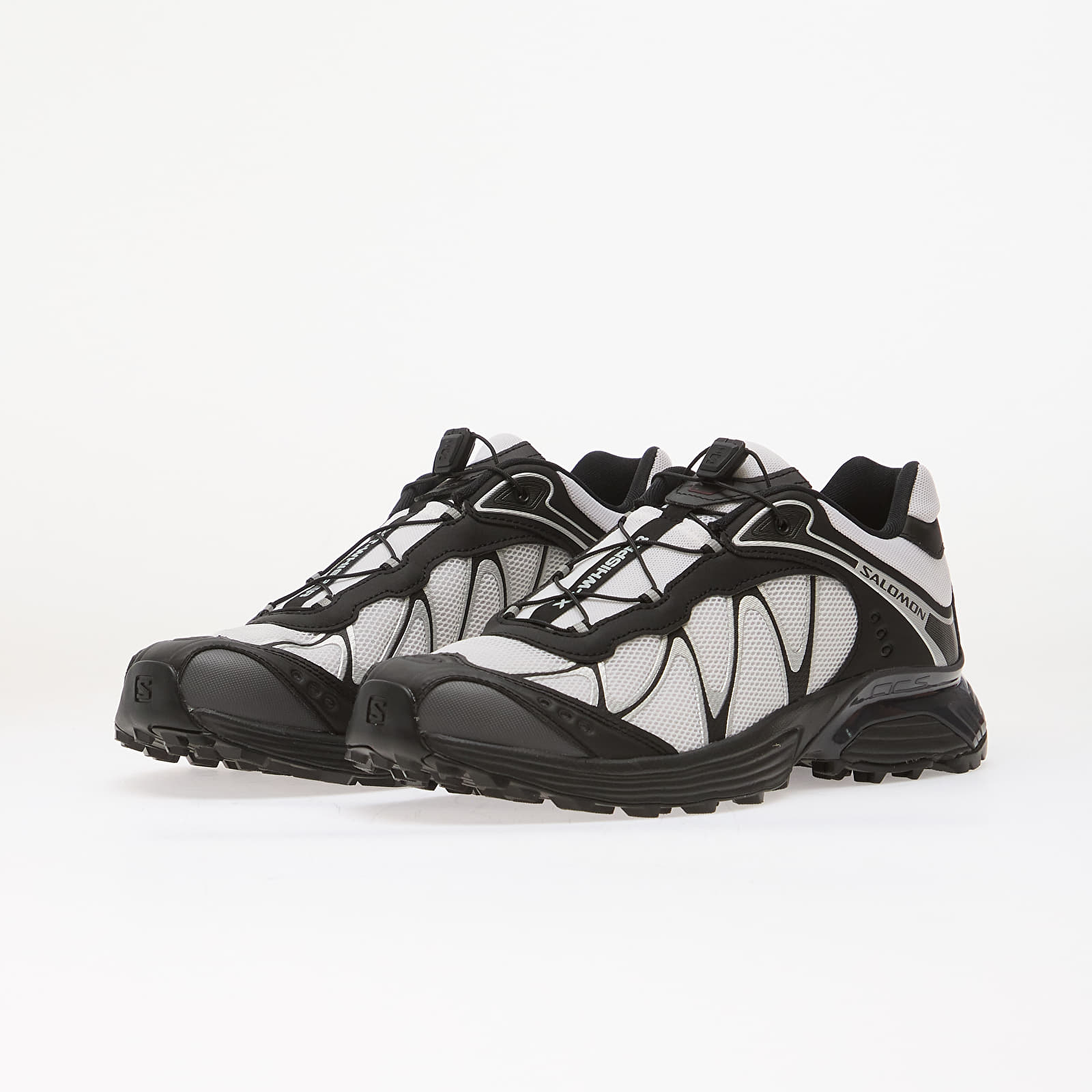 Women's shoes Salomon XT-WHISPER Black/ White/ Maroon Banner