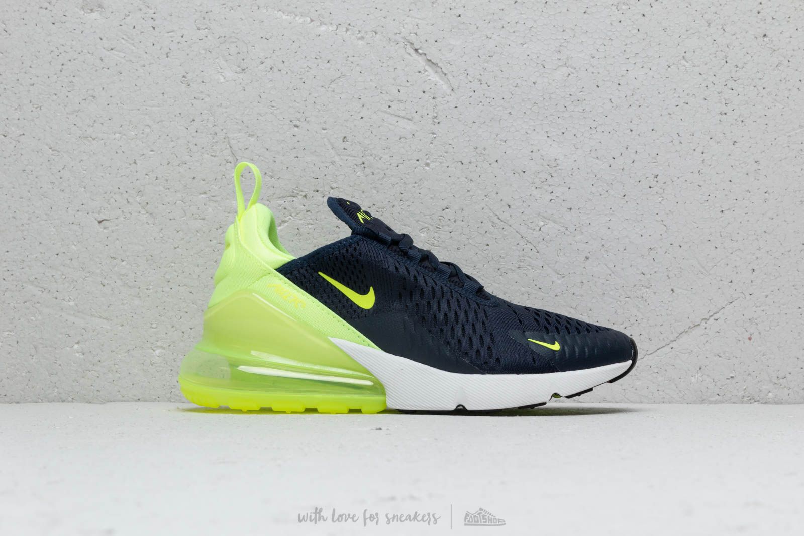 W air max 270 2024 obsidian/ volt glow-volt glow