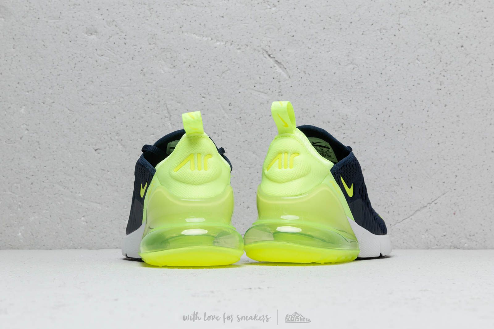 Women s shoes Nike W Air Max 270 Obsidian Volt Glow Volt Glow Footshop