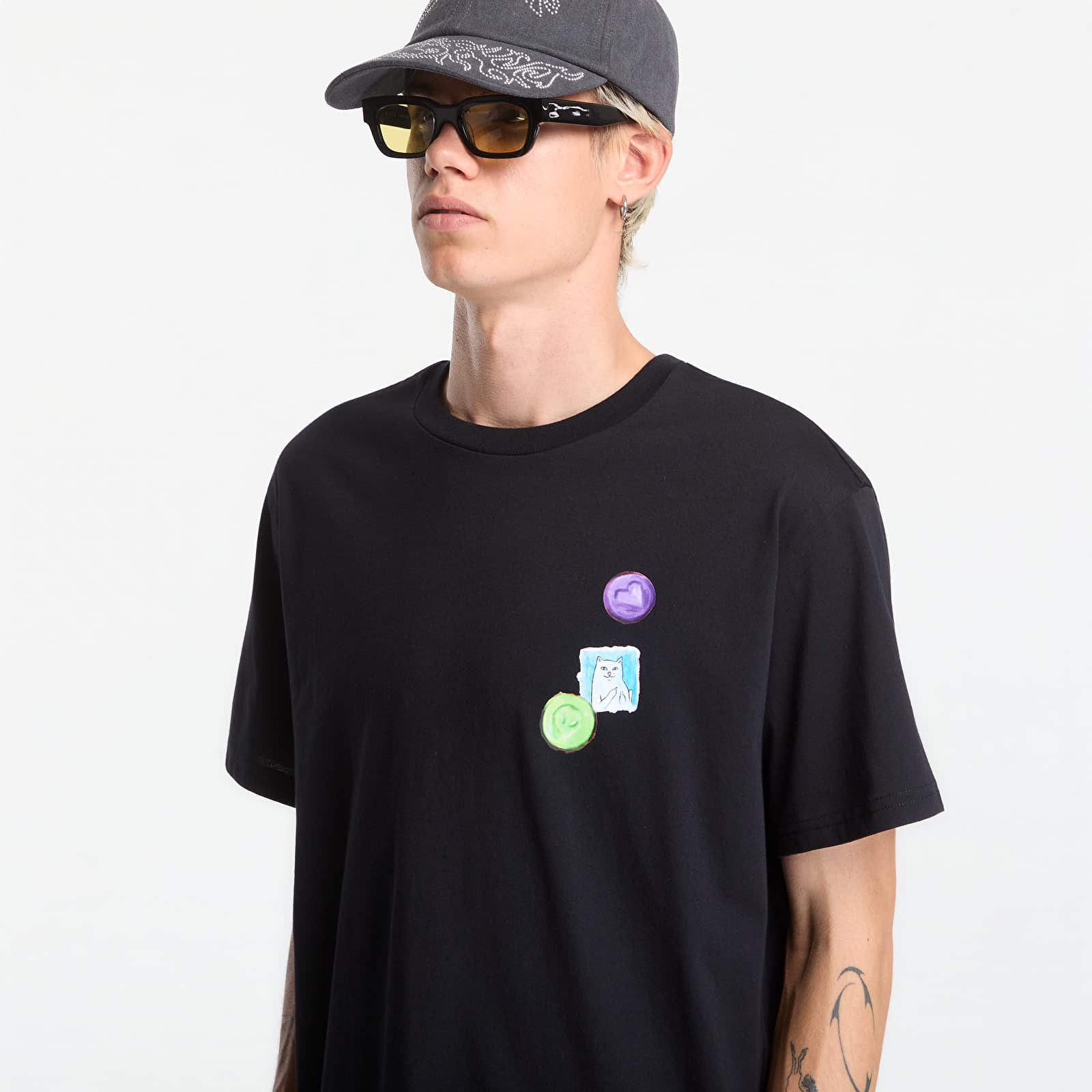 T-shirts RIPNDIP Vitamins Tee Black