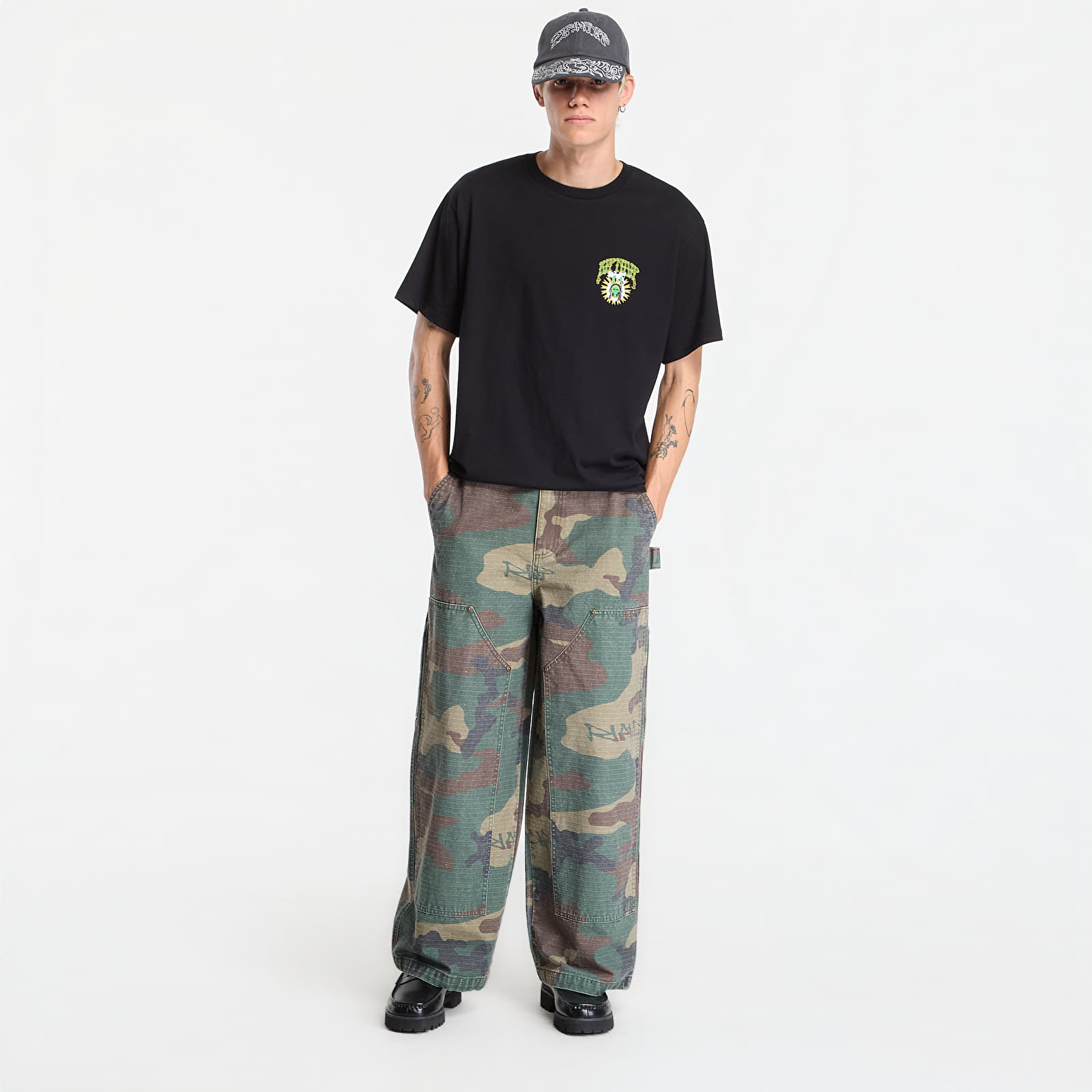 T-shirts RIPNDIP Sanctum Tee Black