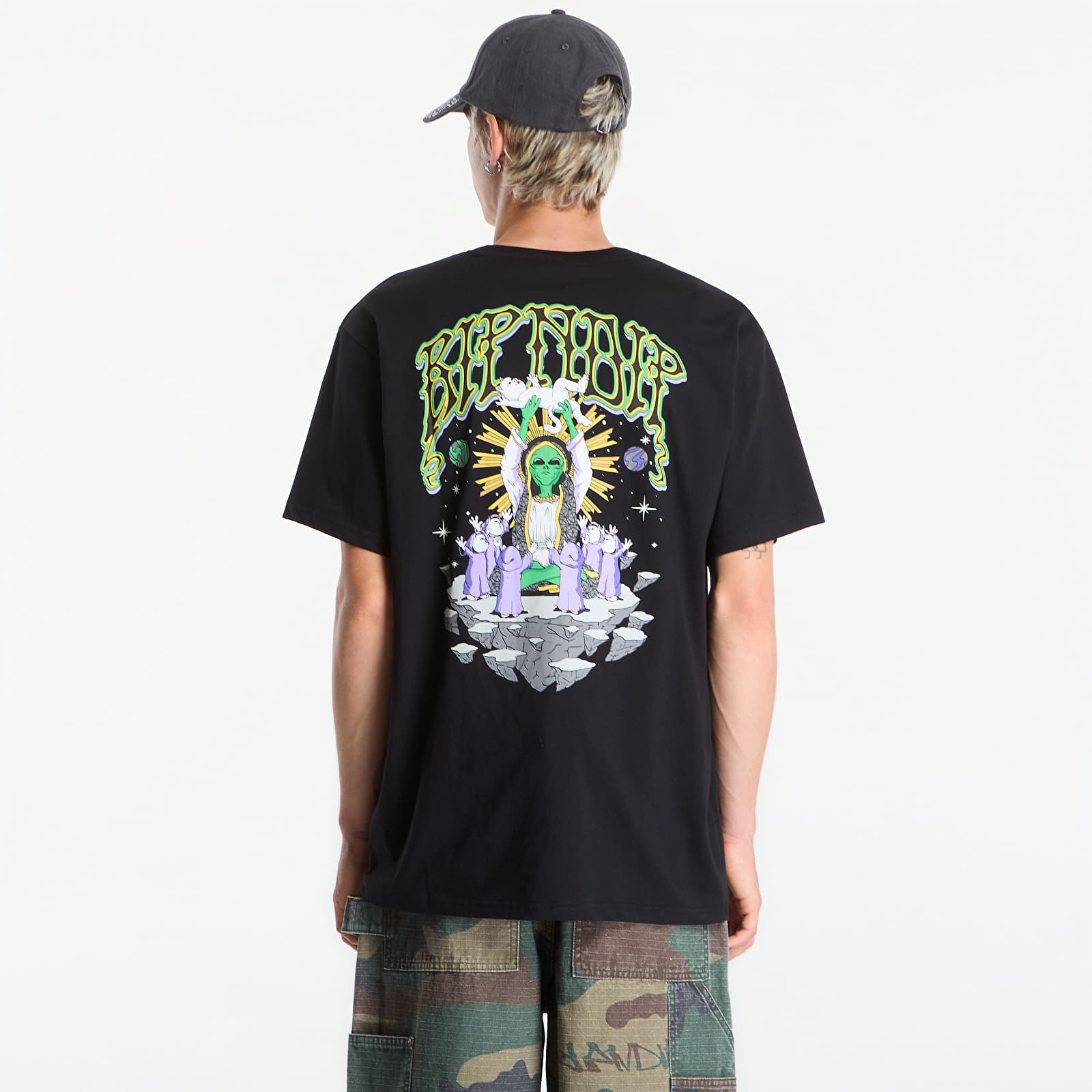 T-shirts RIPNDIP Sanctum Tee Black