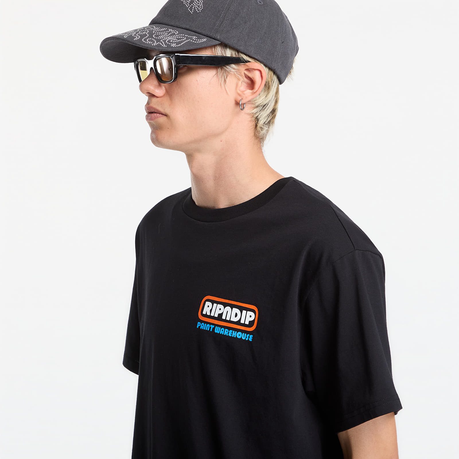 T-shirts RIPNDIP Paint Tee Black