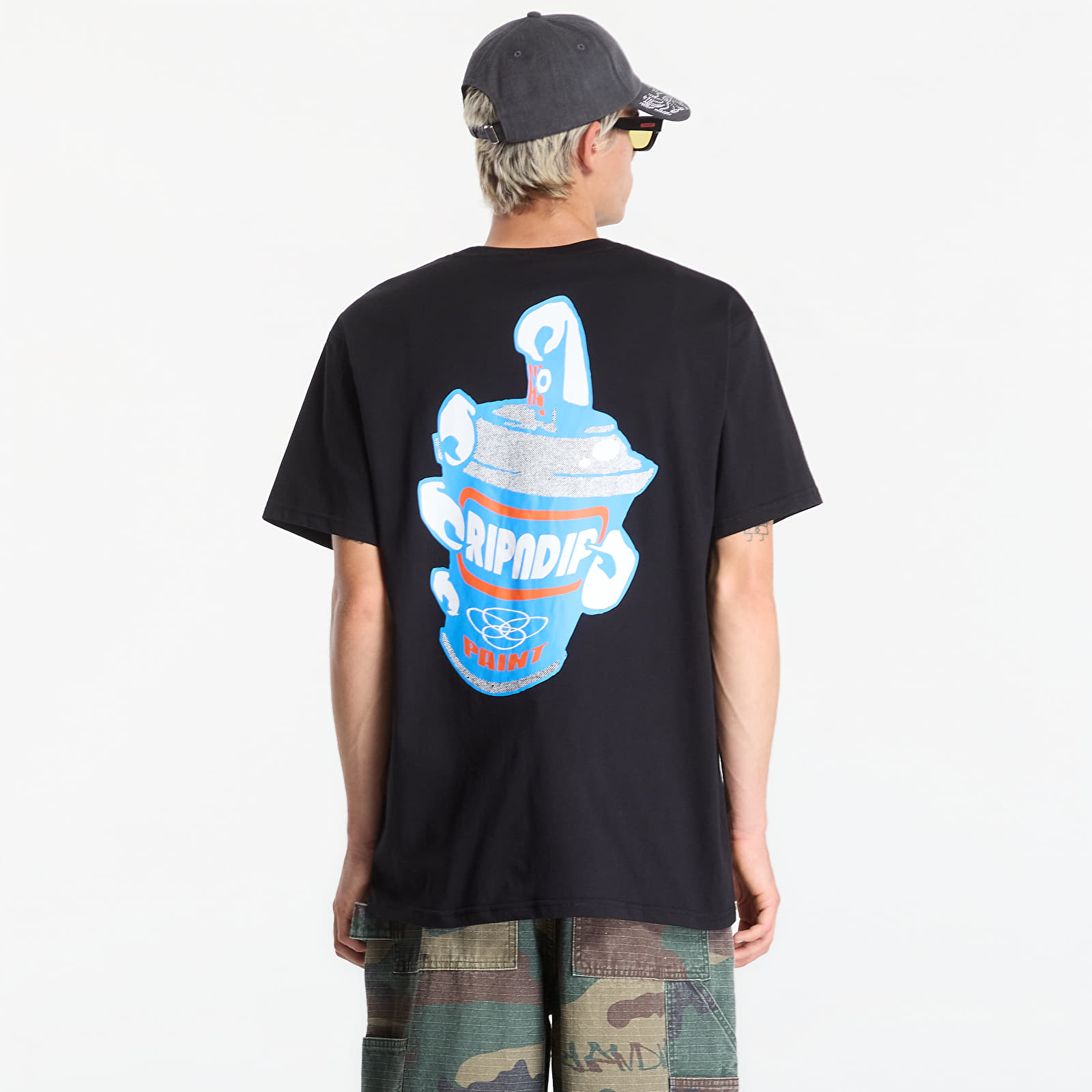 T-shirts RIPNDIP Paint Tee Black