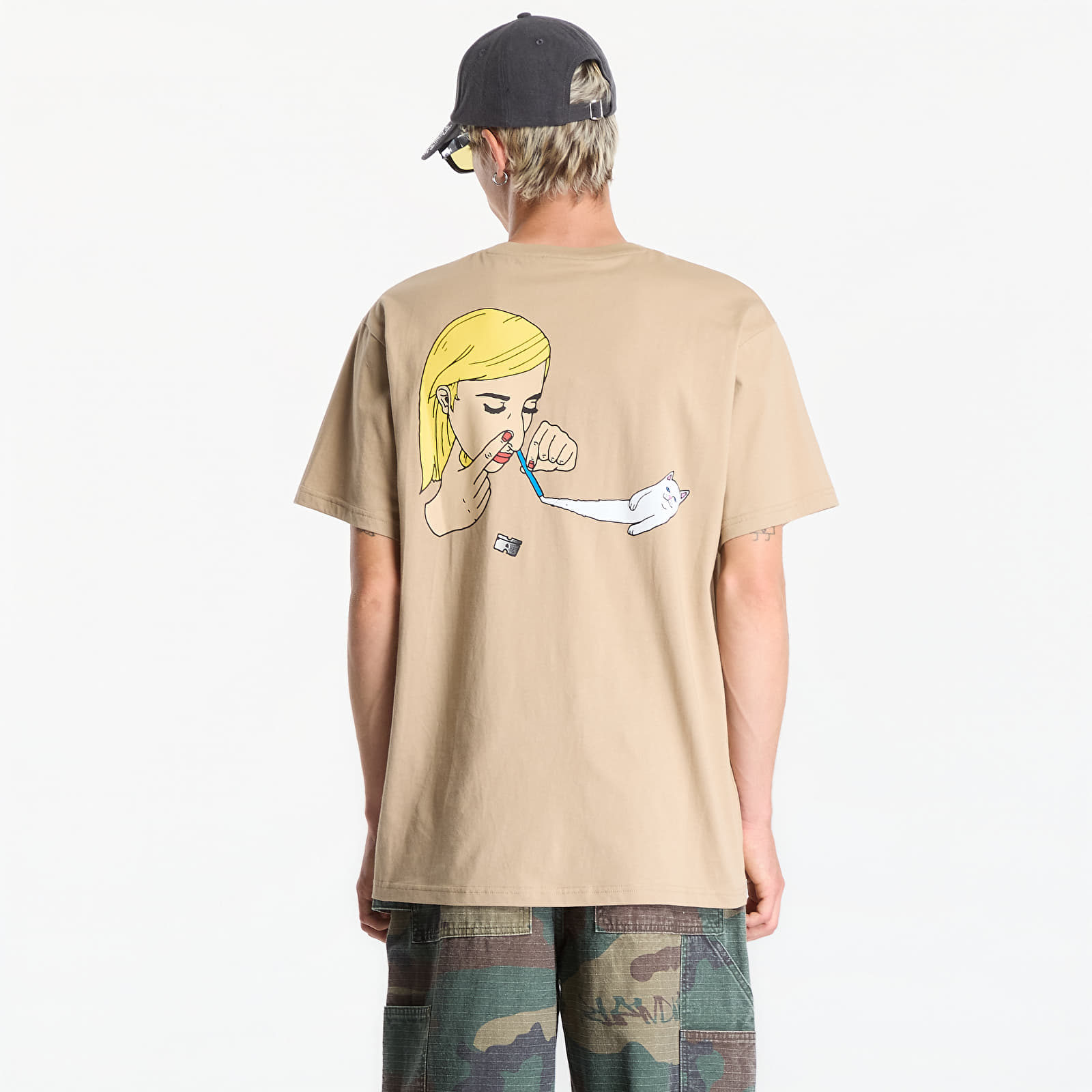 Trička RIPNDIP Coco Nerm Tee Tan