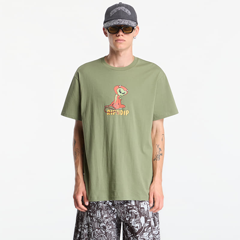 T-shirt RIPNDIP Devil Alien Tee Dusty Forest