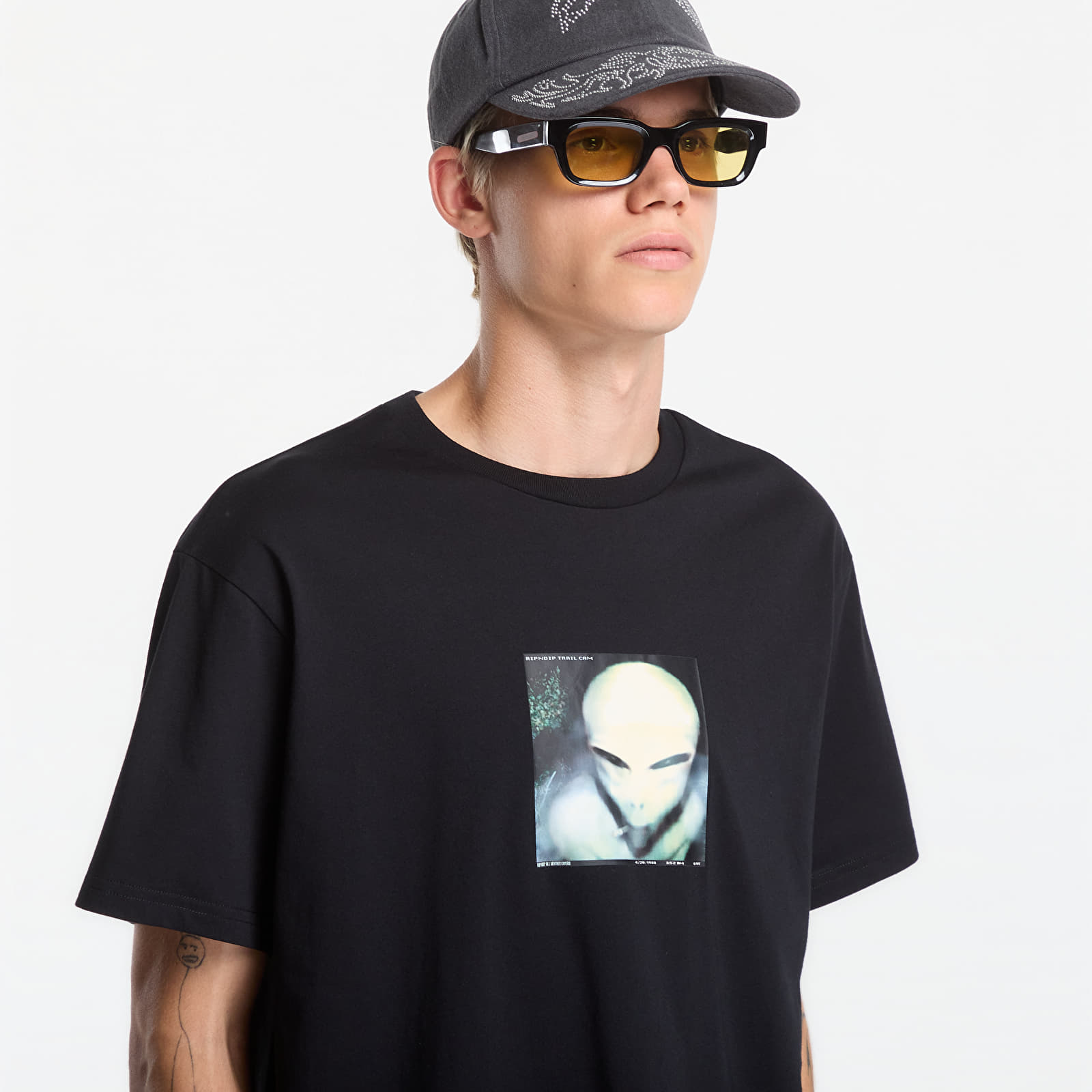 Trička RIPNDIP Spacing Out Tee Black