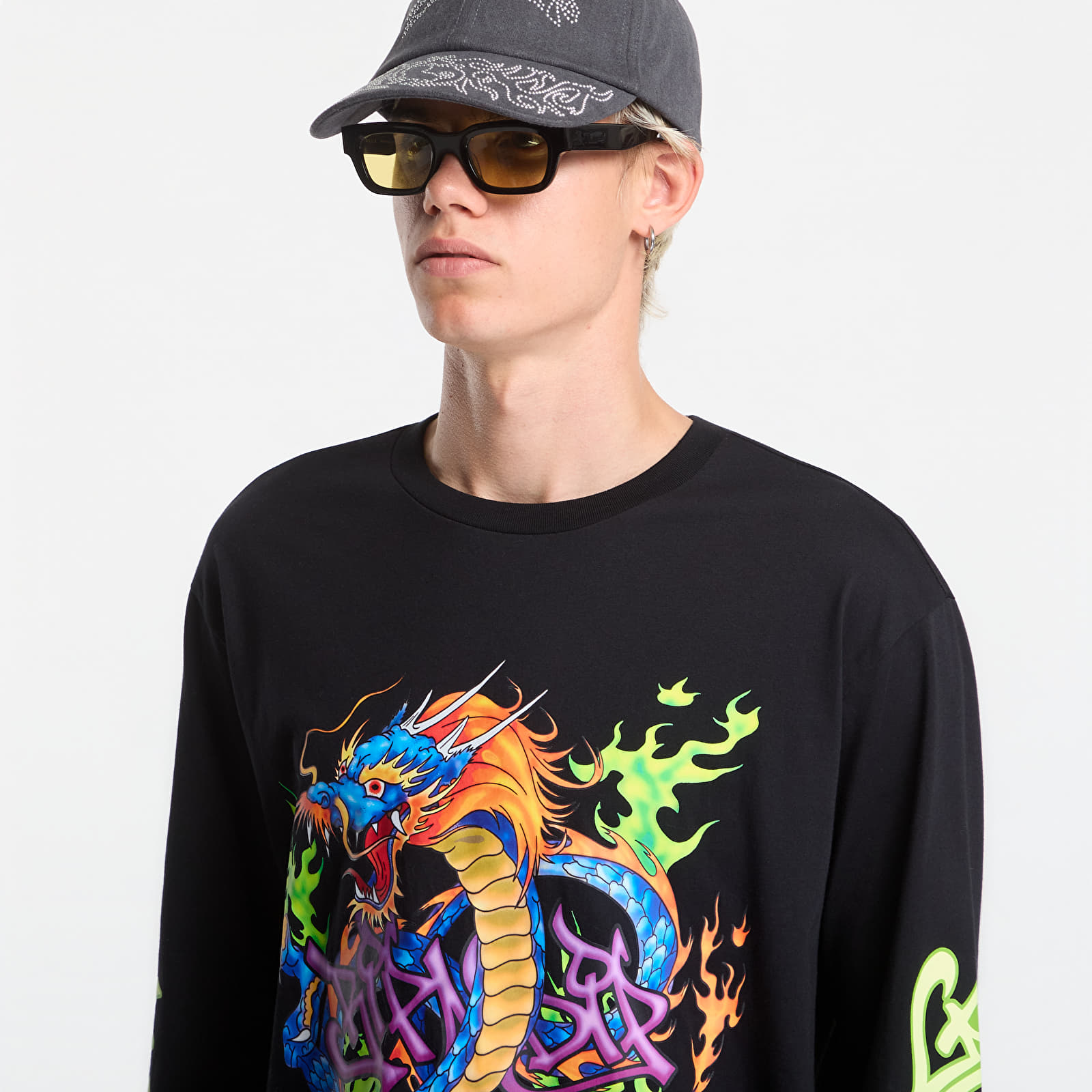 T-shirts RIPNDIP Dragonology LS Black