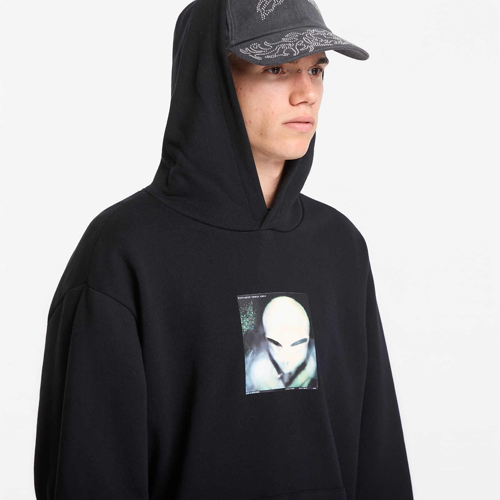 Hoodies and sweatshirts  RIPNDIP Spacing Out Hoodie Black