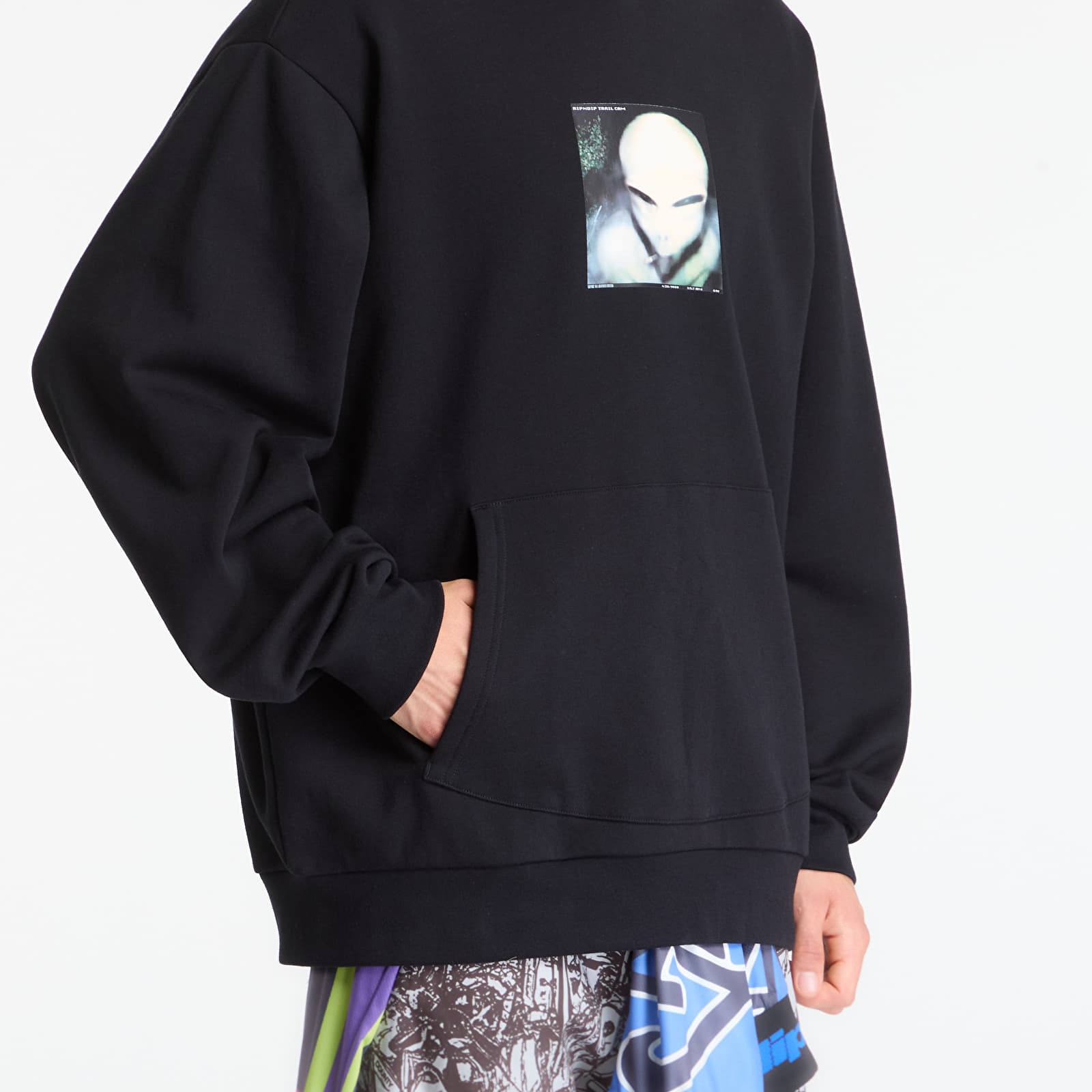 Hoodies and sweatshirts  RIPNDIP Spacing Out Hoodie Black