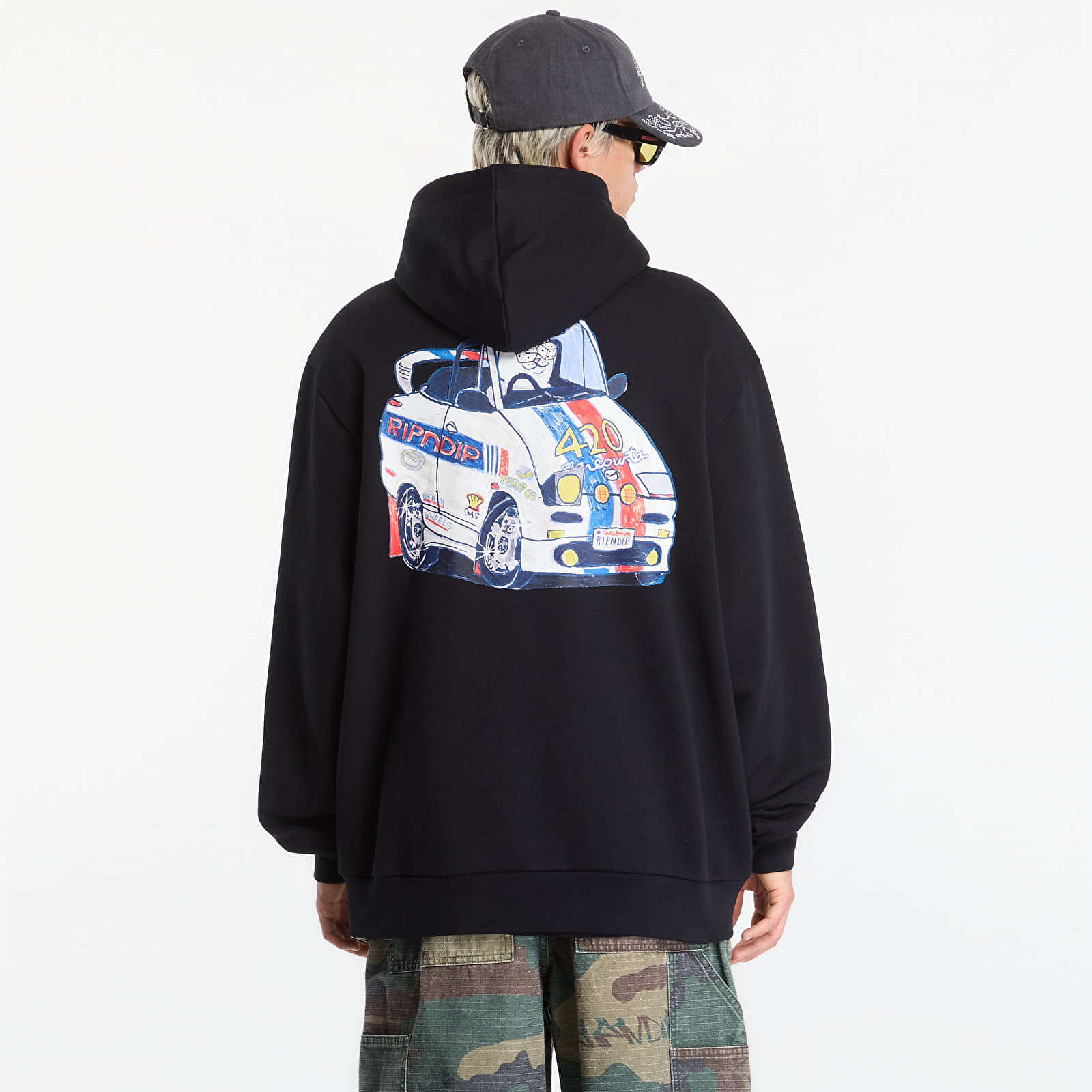 Hoodies and sweatshirts  RIPNDIP 420 MPH Hoodie Black