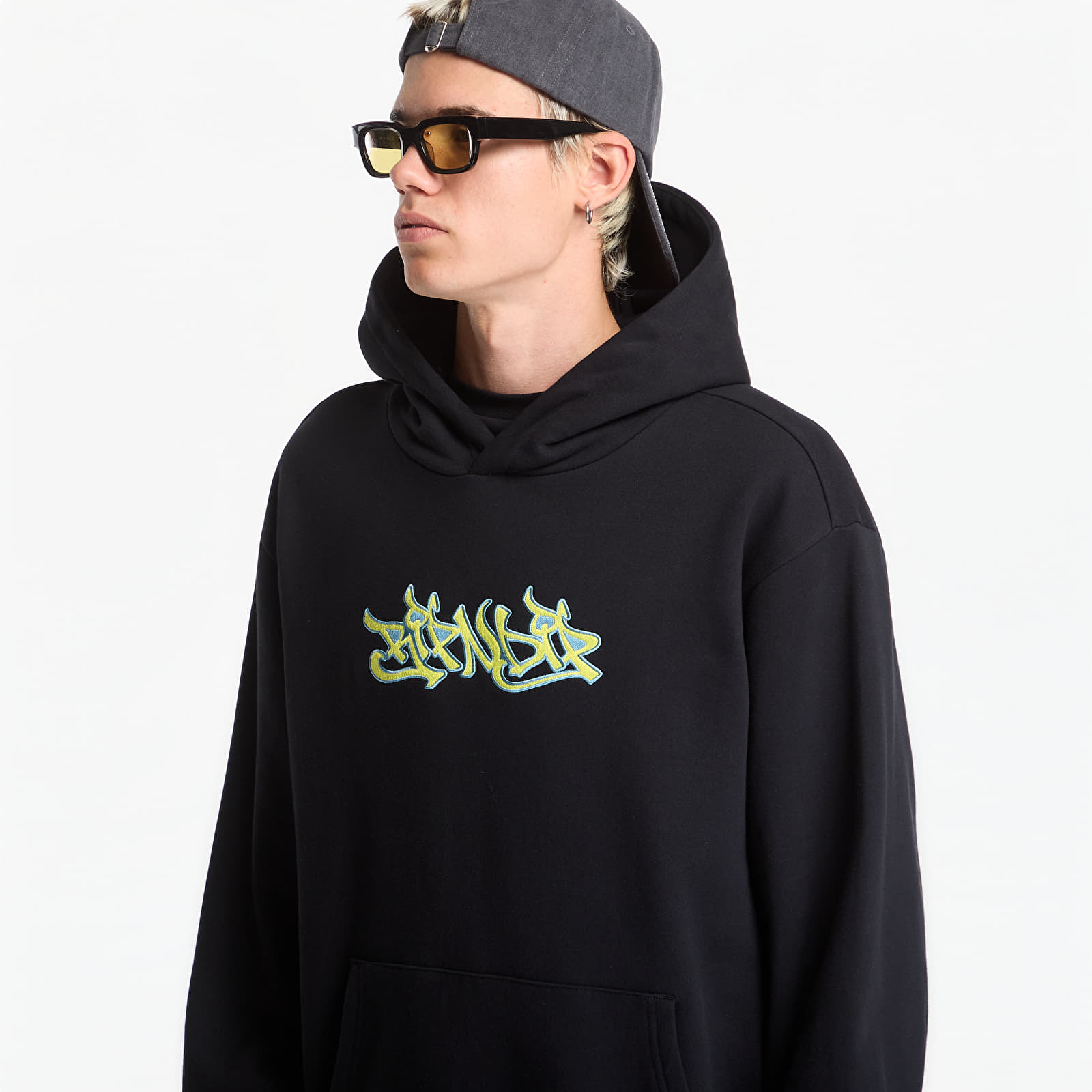 Hættetrøjer og sweatshirts RIPNDIP Dragonology Hoodie Black Wash
