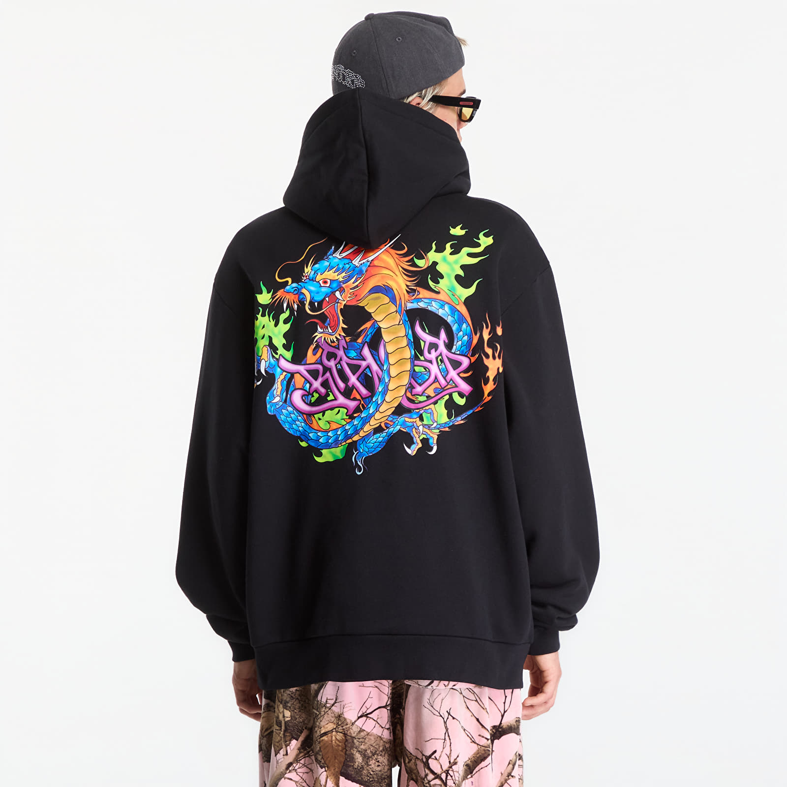 Hættetrøjer og sweatshirts RIPNDIP Dragonology Hoodie Black Wash